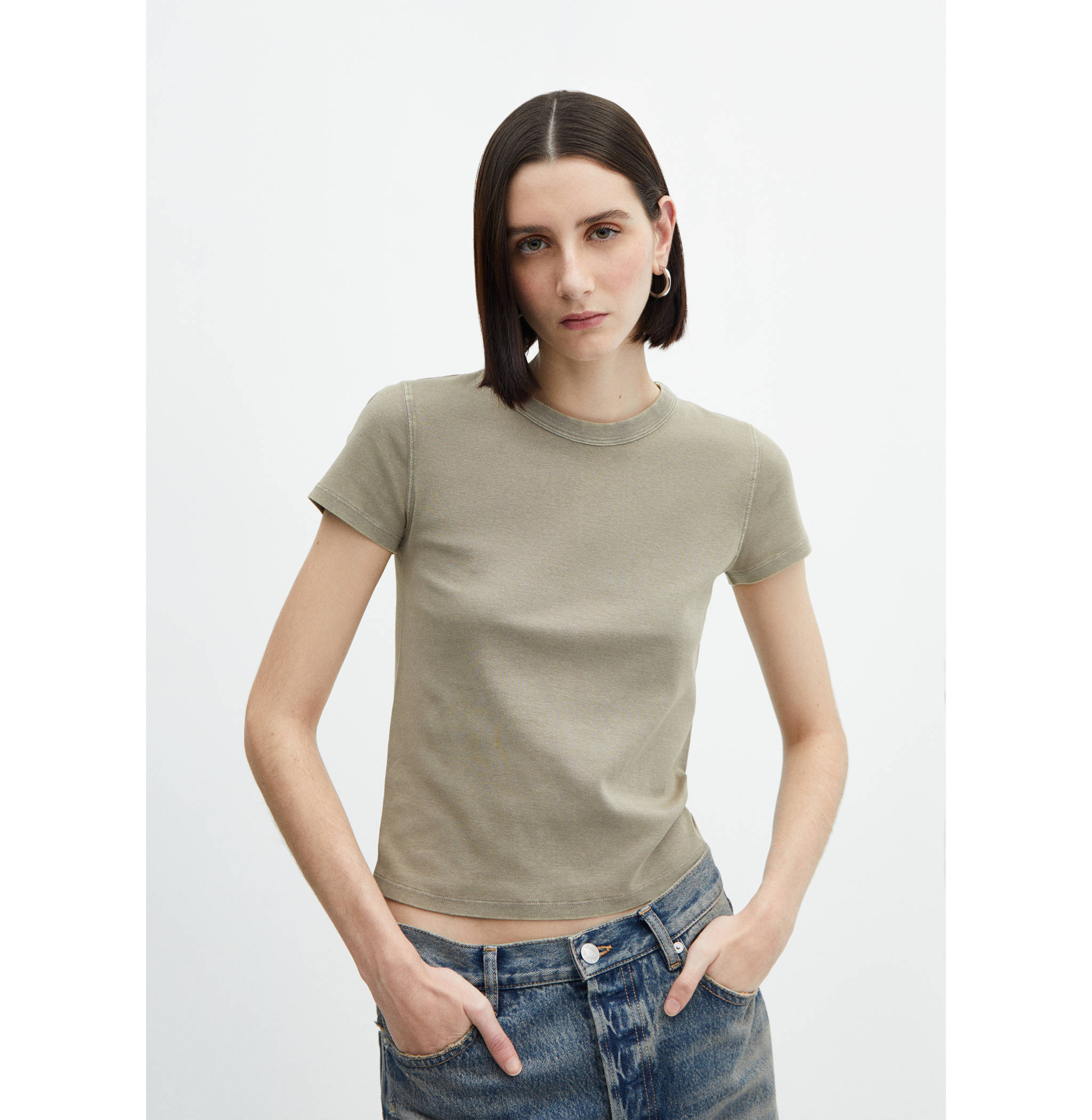 100% cotton t-shirt - Medium plane