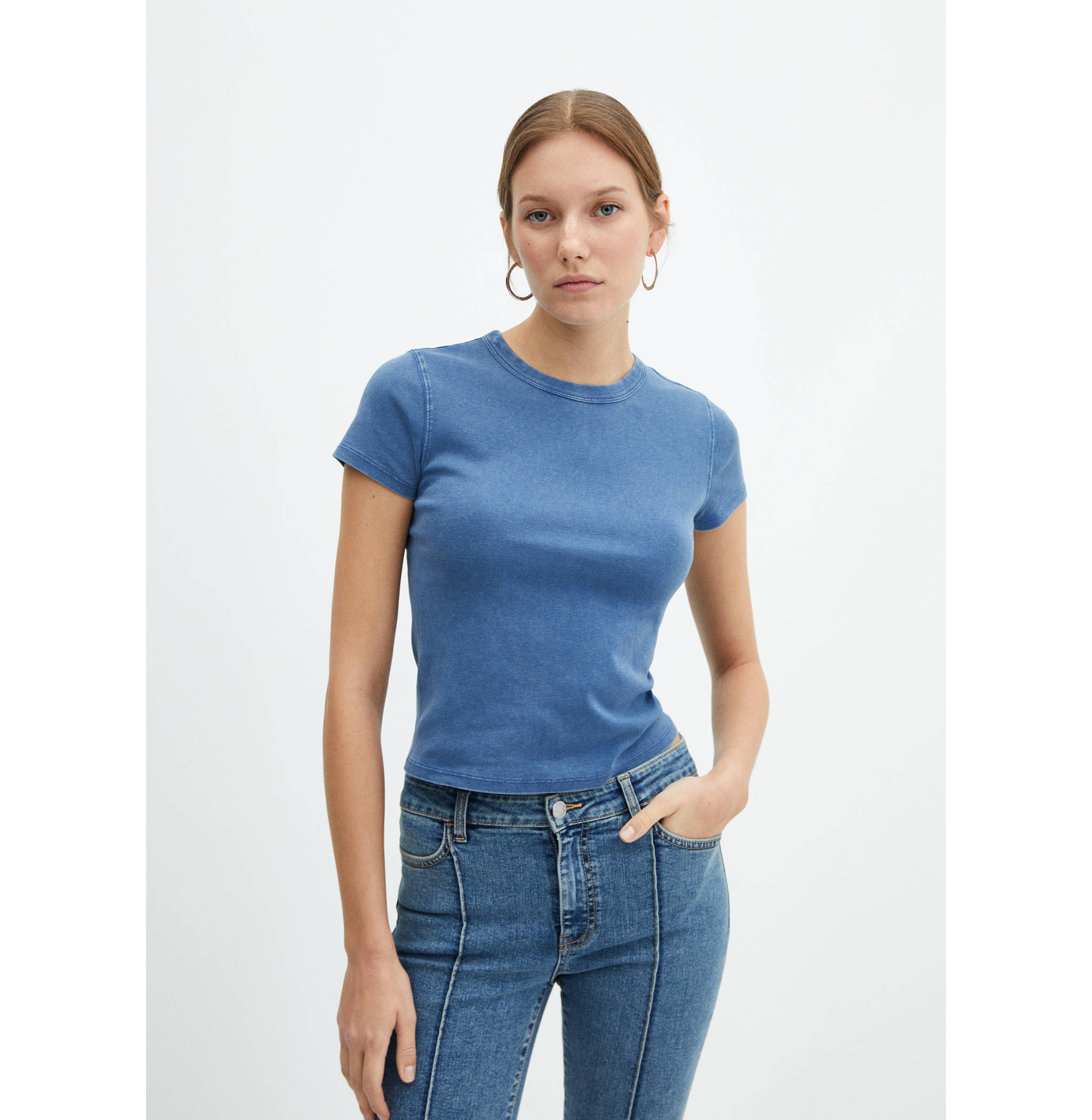 100% cotton t-shirt - Medium plane