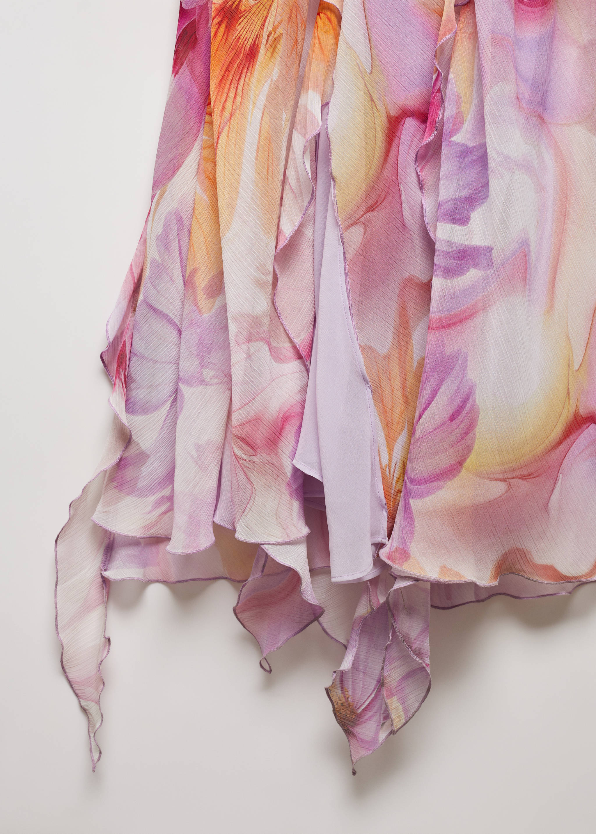 Vestido estampado floral volantes - Detalle del artículo 8