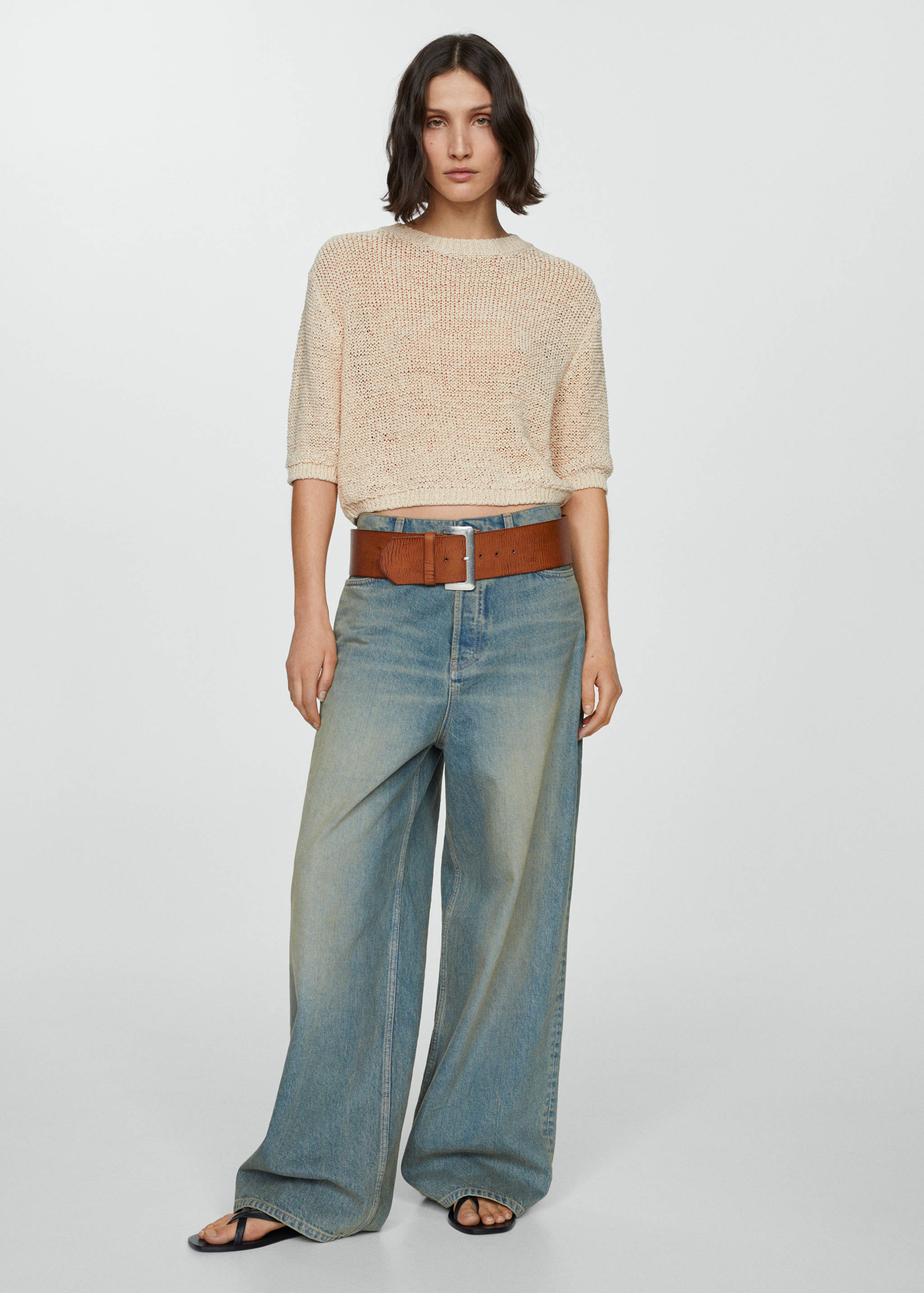 Jersey 100 % algodón manga corta - Plano general