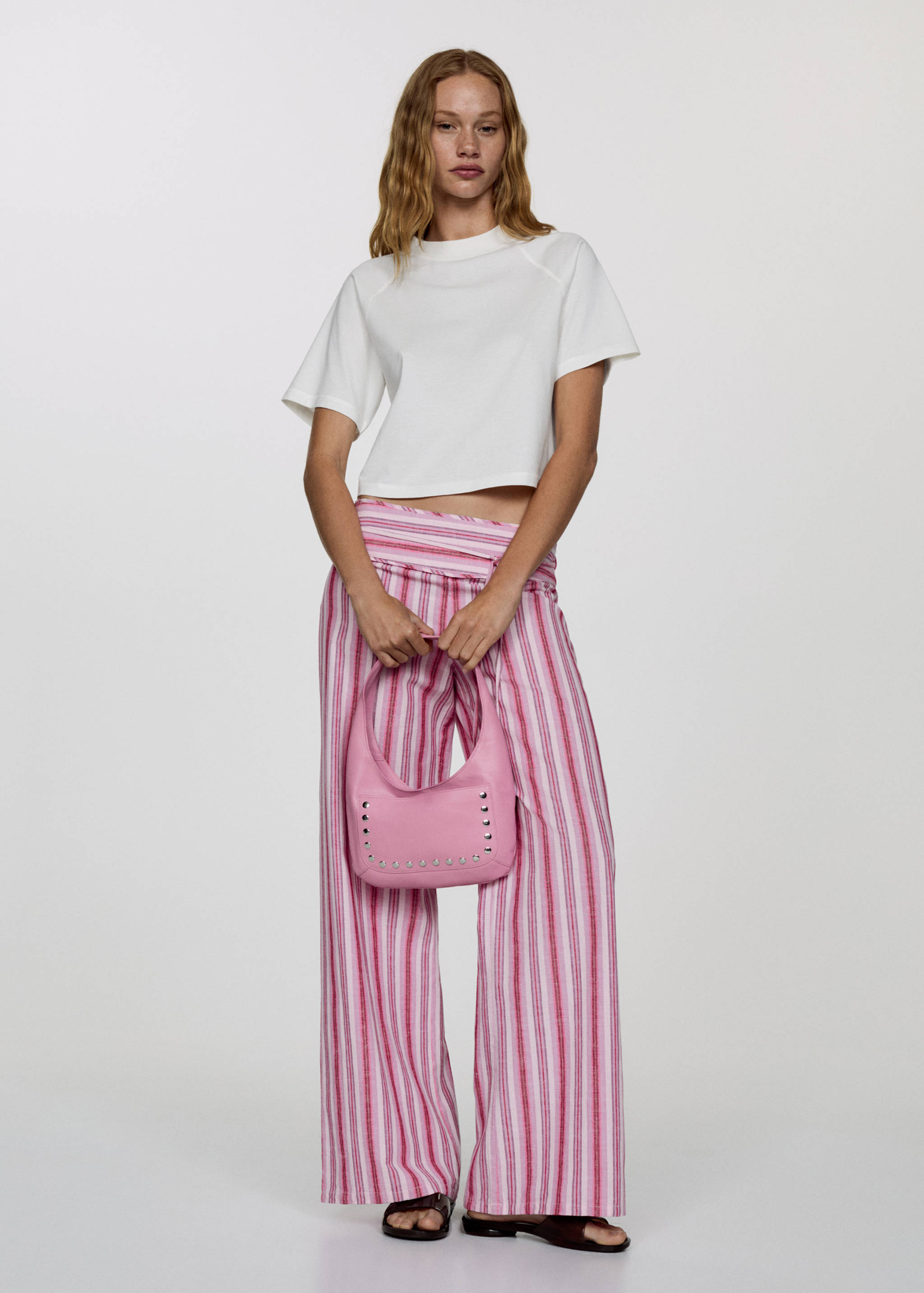 T-shirt coton manches courtes - Plan général