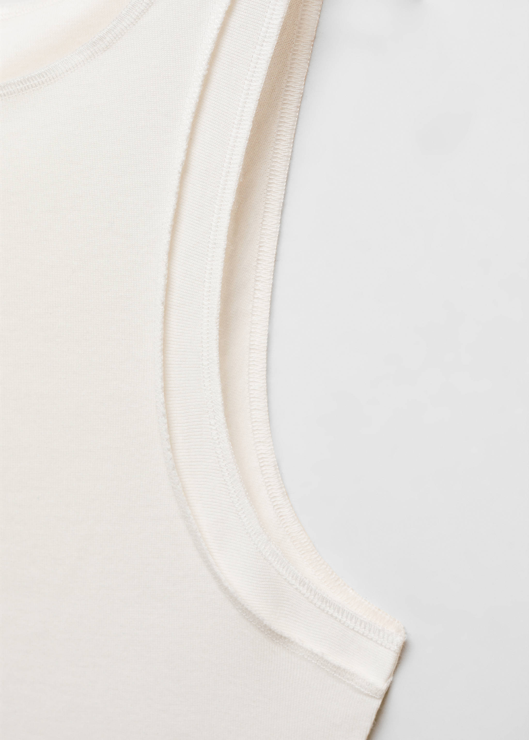 Modal sleeveless top - Details of the article 8