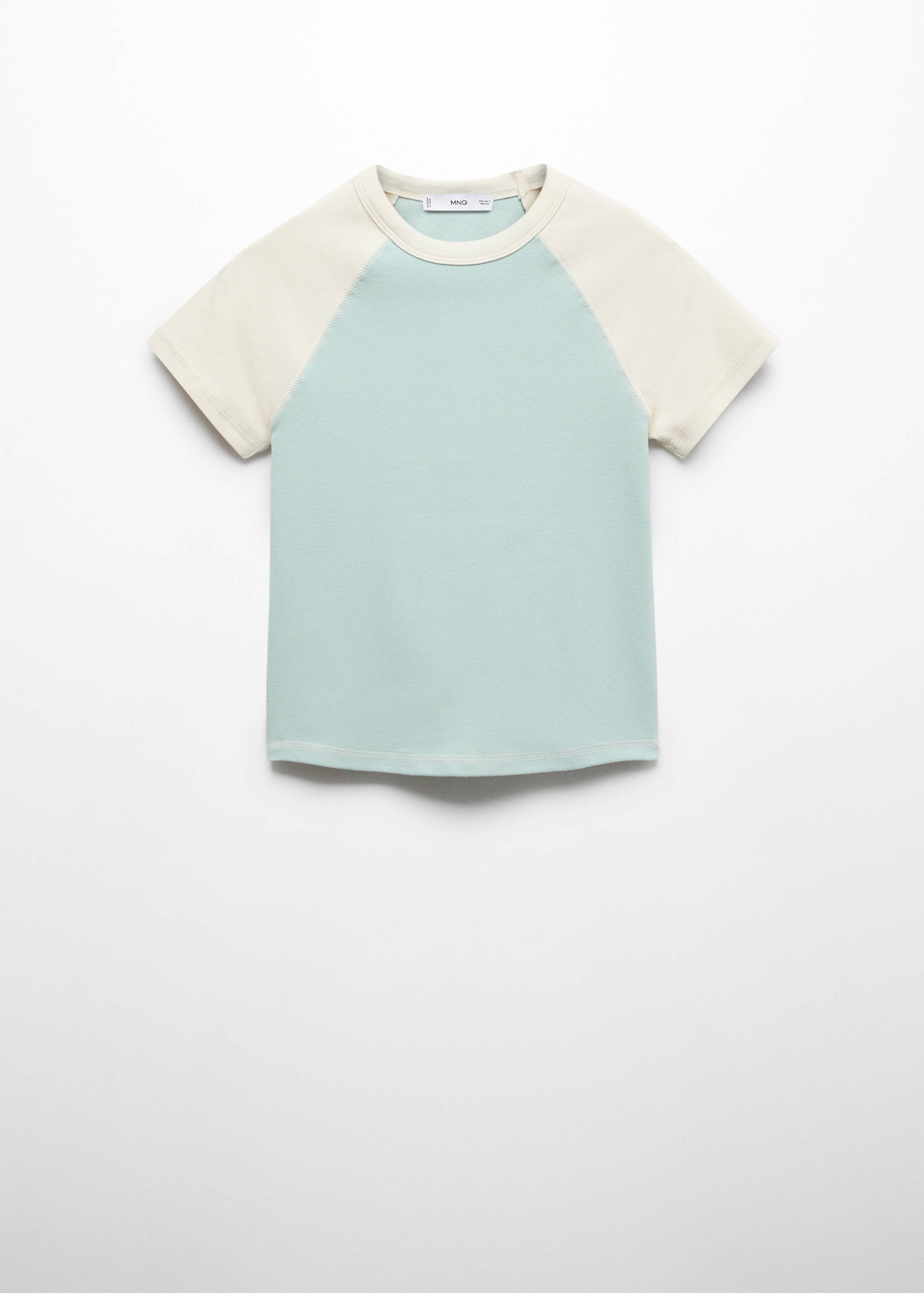 Camiseta algodón bicolor - Artículo sin modelo
