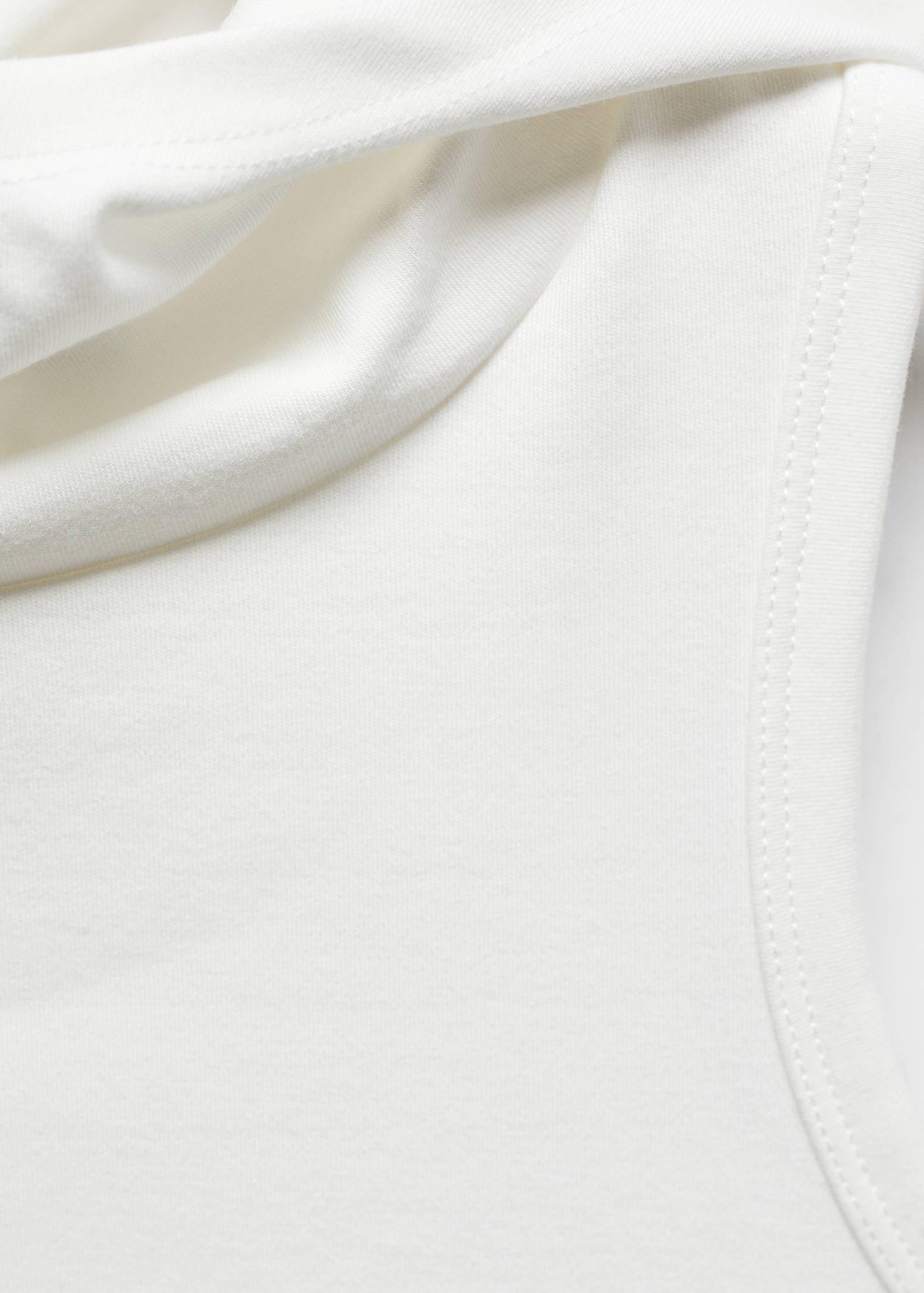 Sleeveless hooded top - Details of the article 8