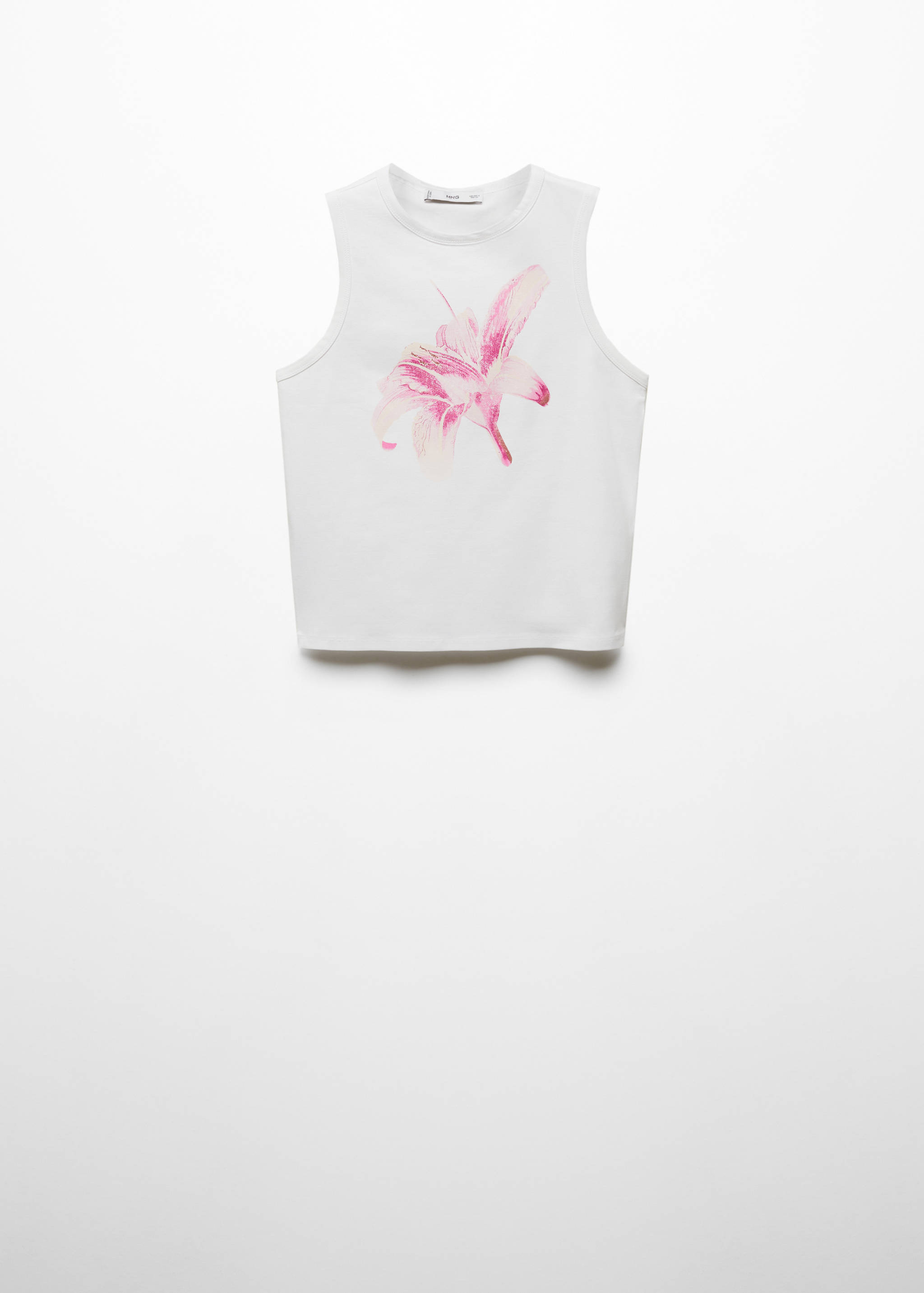 Top sin mangas estampado - Artículo sin modelo