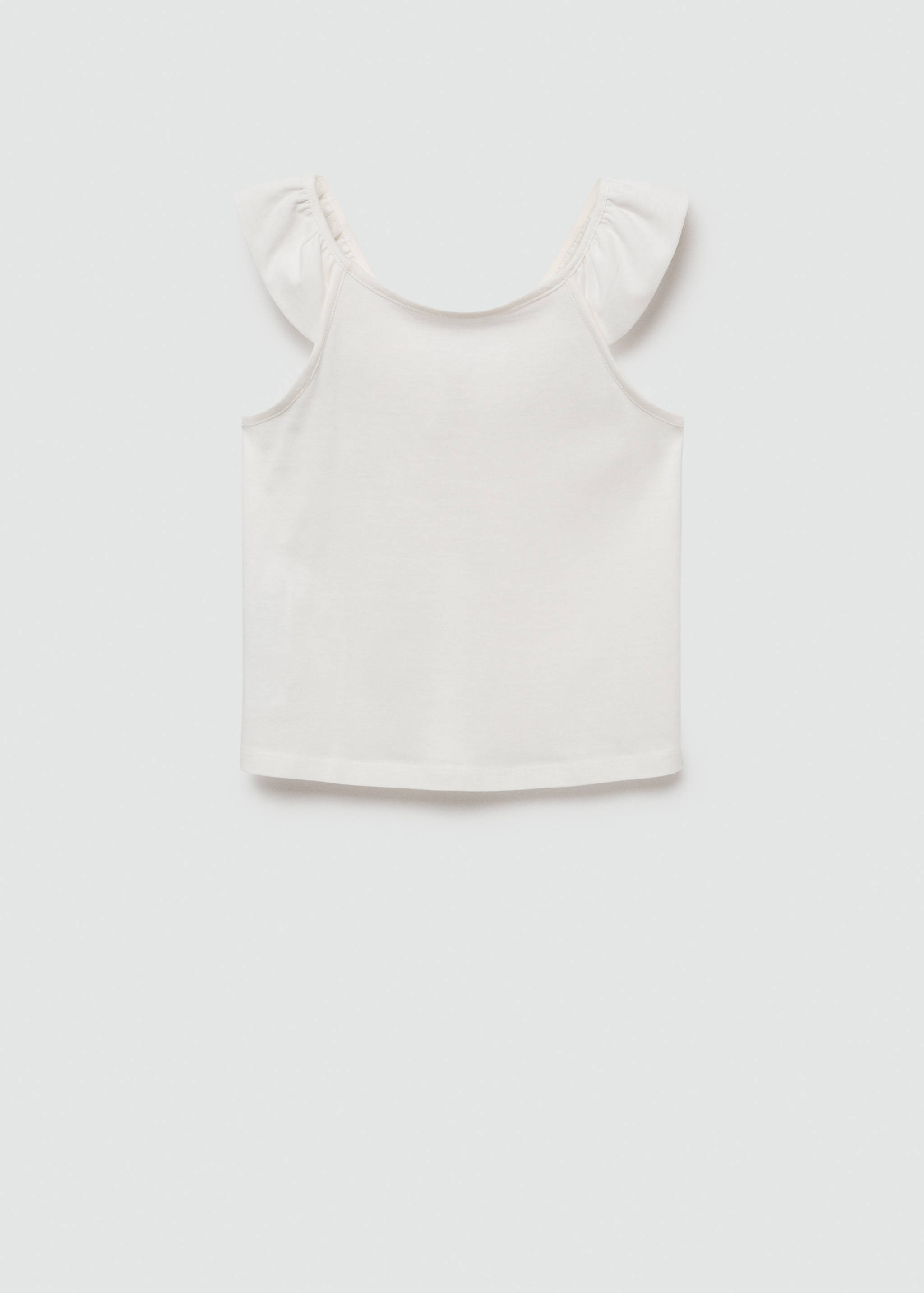 Top na ramínka s volánem - Zboží bez modelu