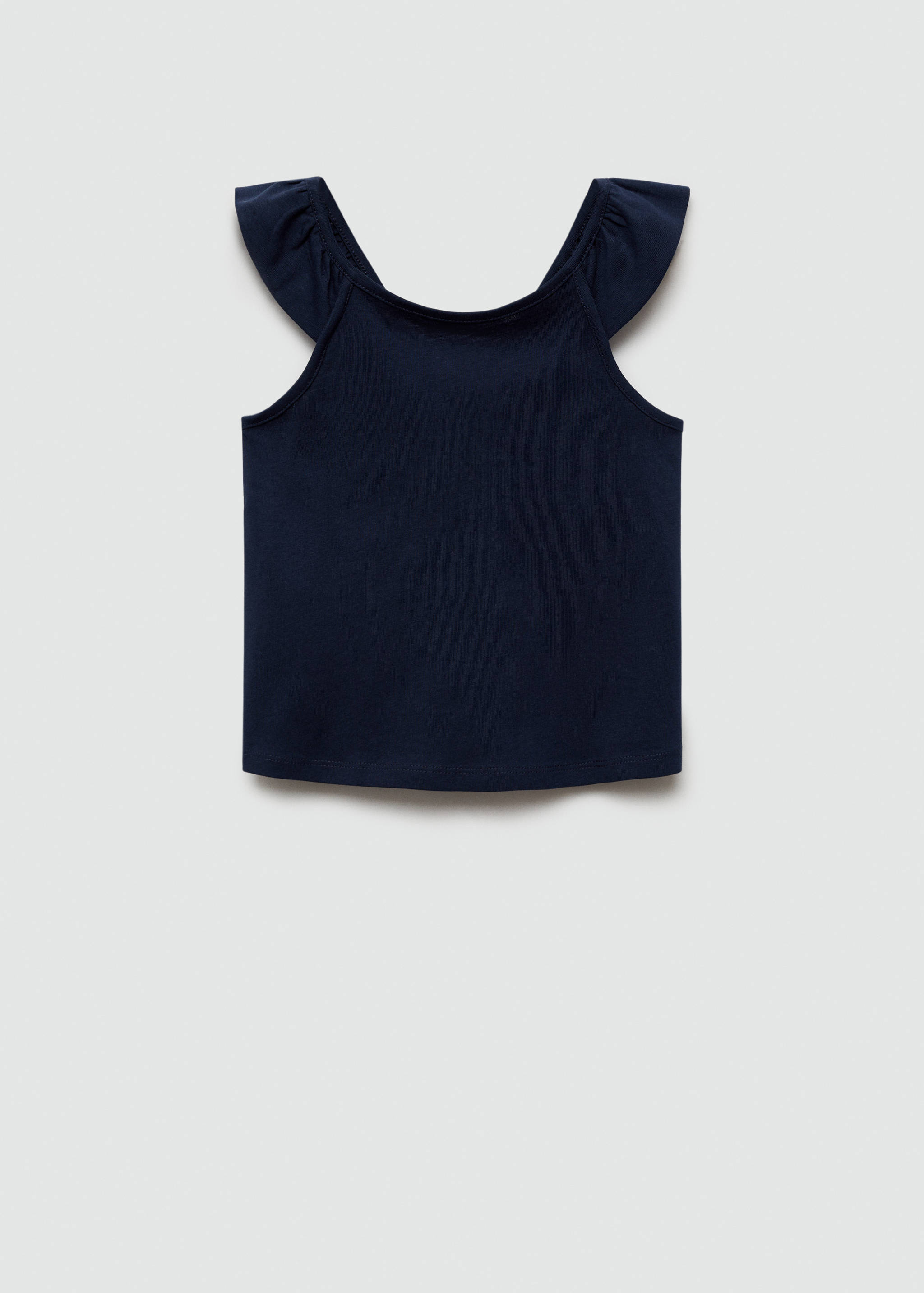 Top na ramínka s volánem - Zboží bez modelu