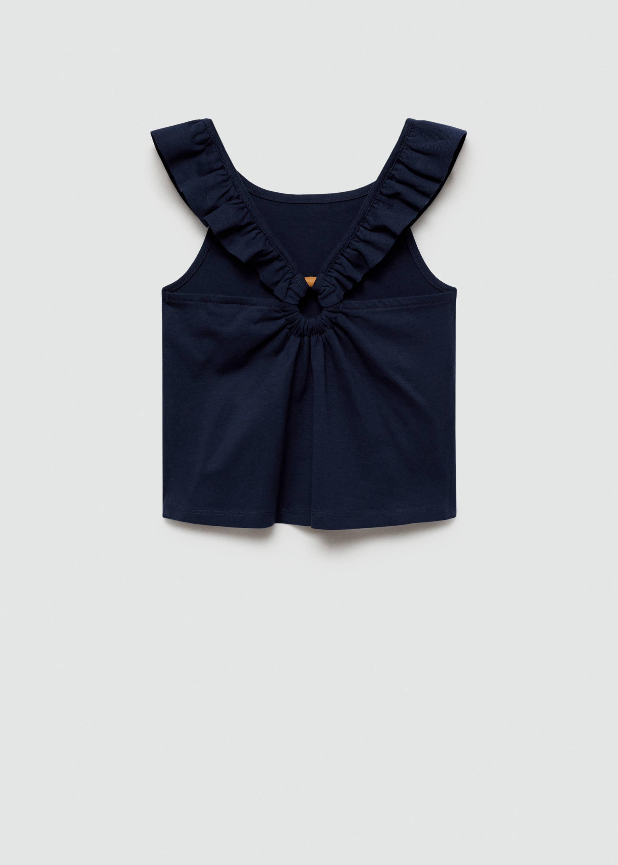 Top na ramínka s volánem - Zadní strana zboží