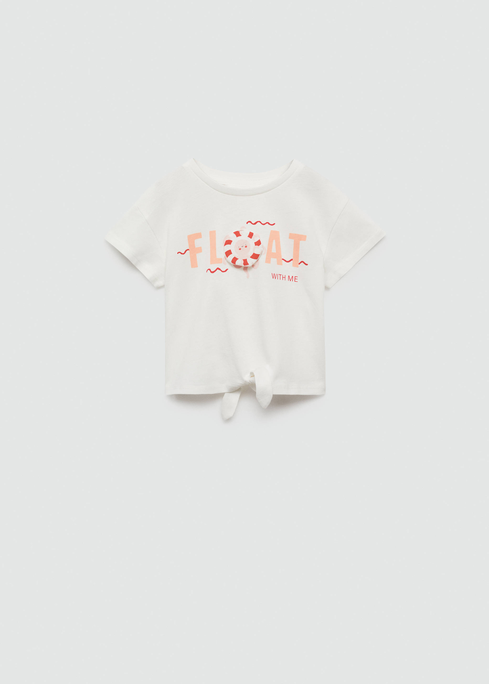 Camiseta mensaje estampado - Artículo sin modelo