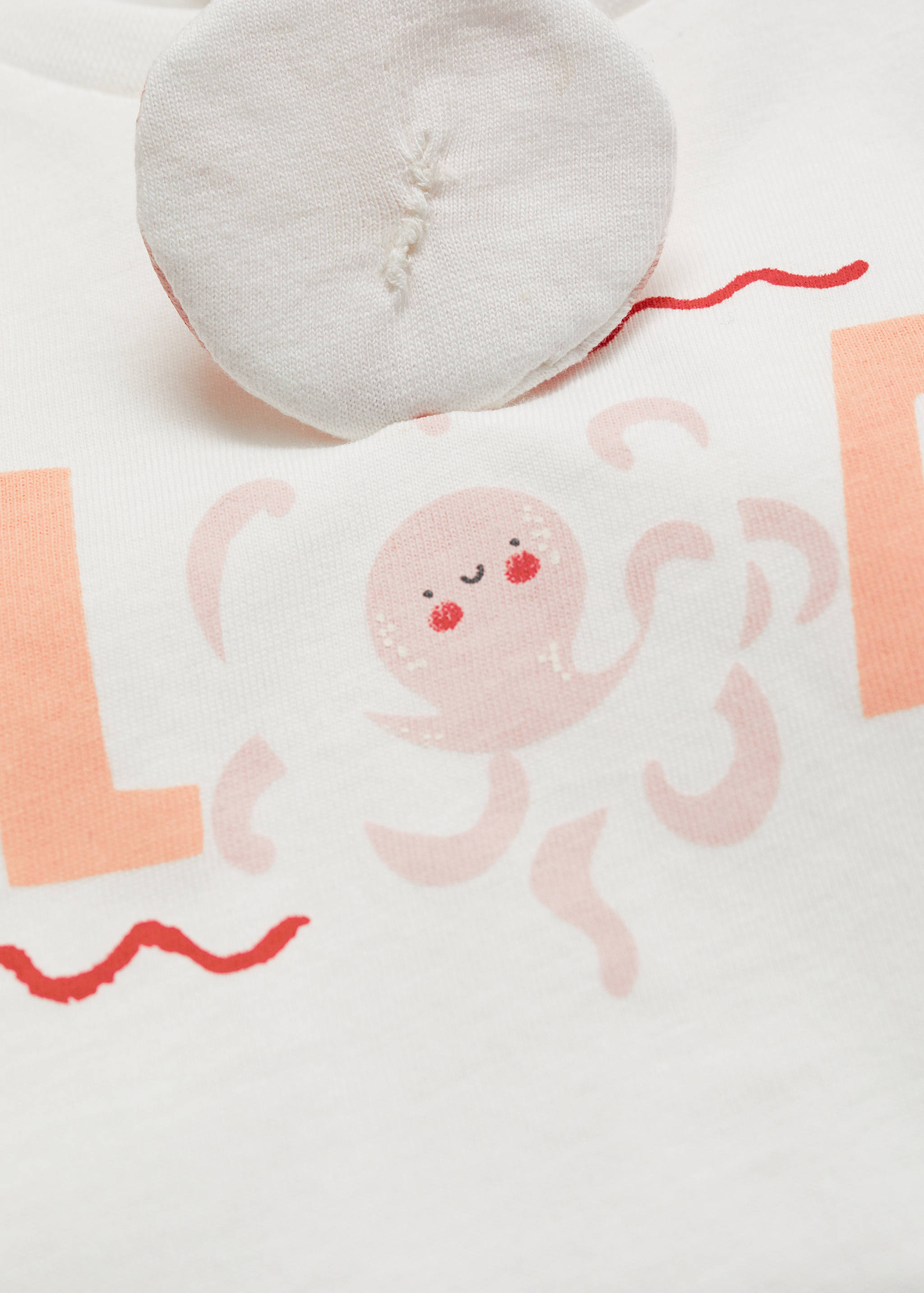 Camiseta mensaje estampado - Detalle del artículo 0