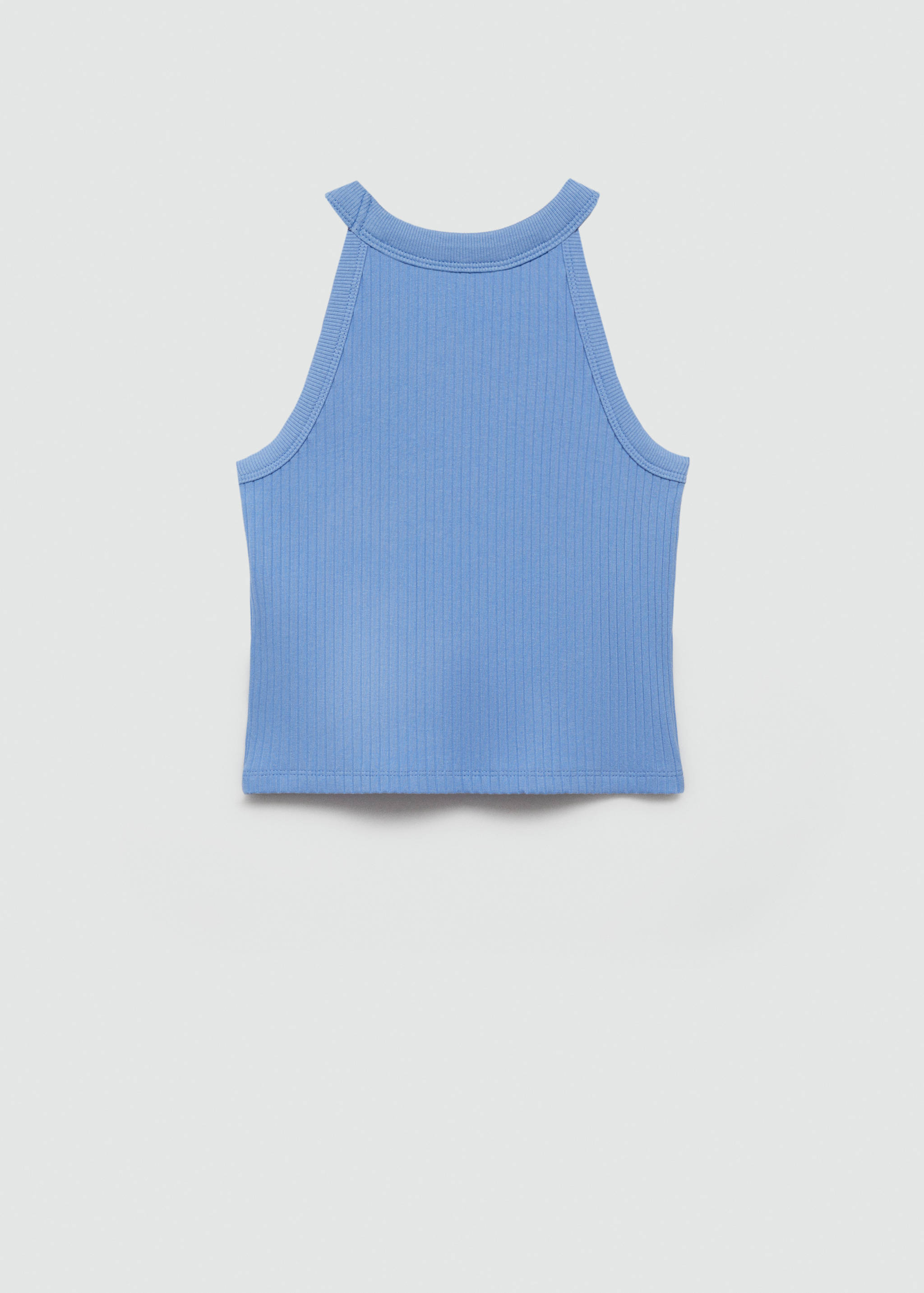 Top bretelles côtelé - Verso de l’article