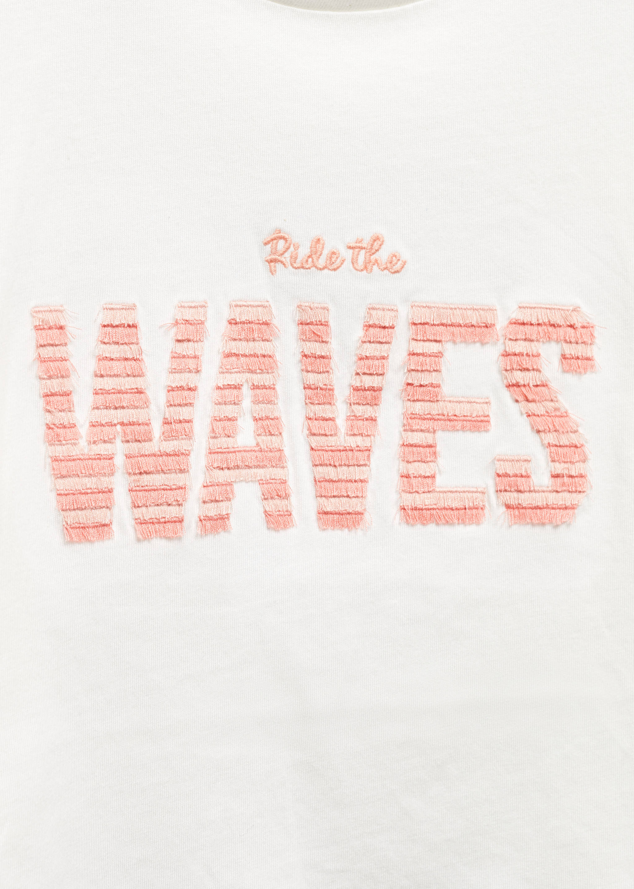 Camiseta mensaje textura - Detalle del artículo 8