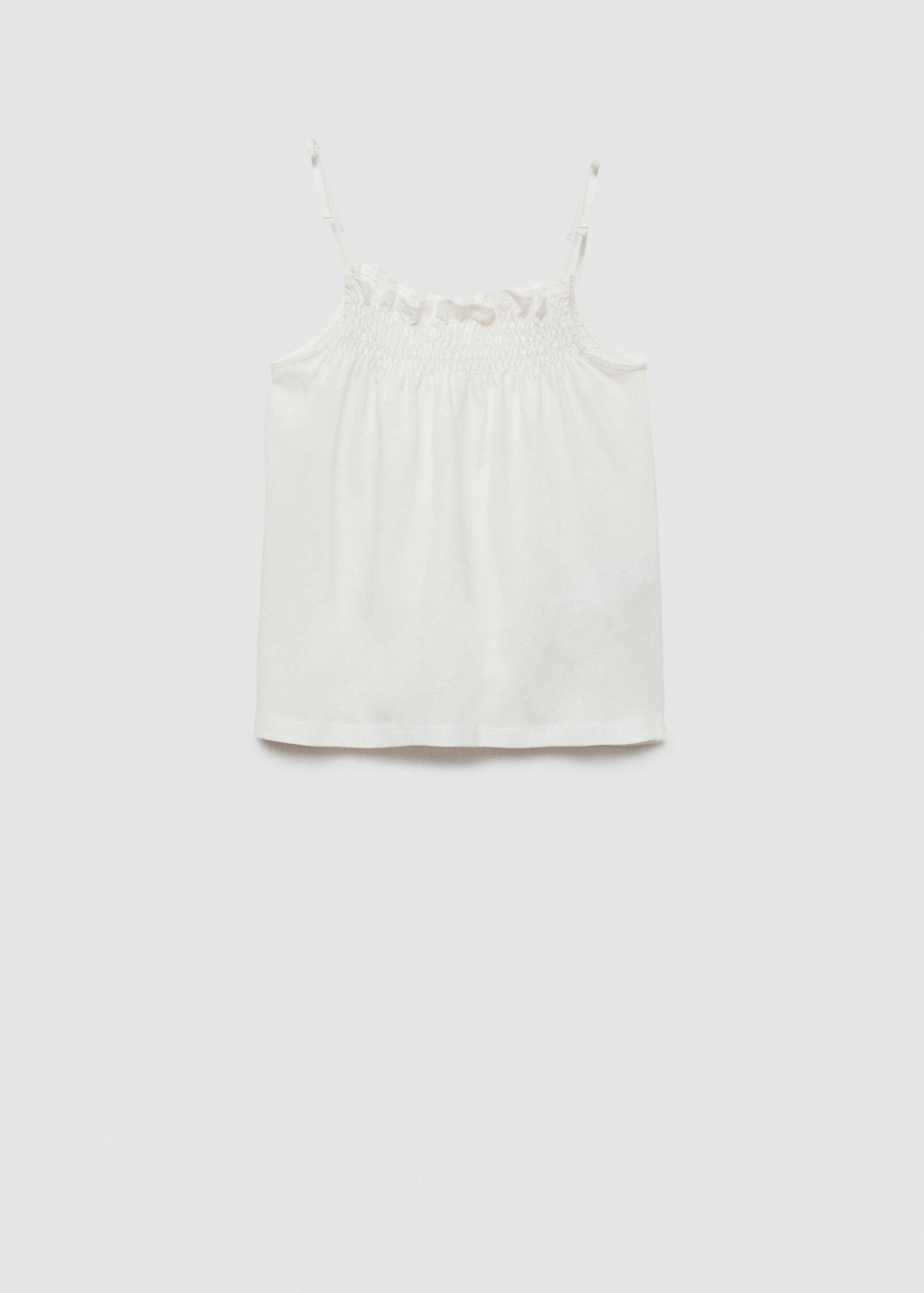 Gathered neck T-shirt - Versi terbalik dari barang