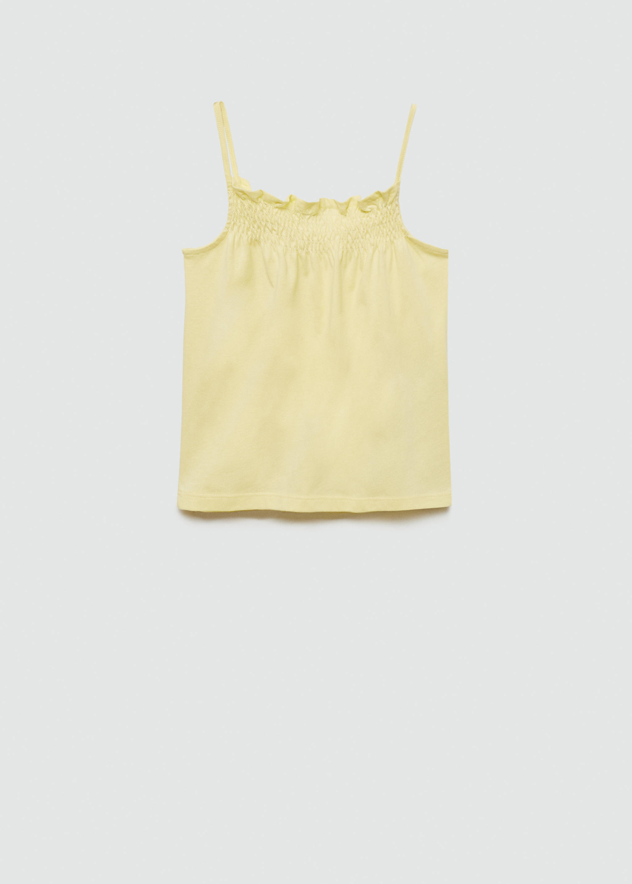 Gathered neck T-shirt - Versi terbalik dari barang