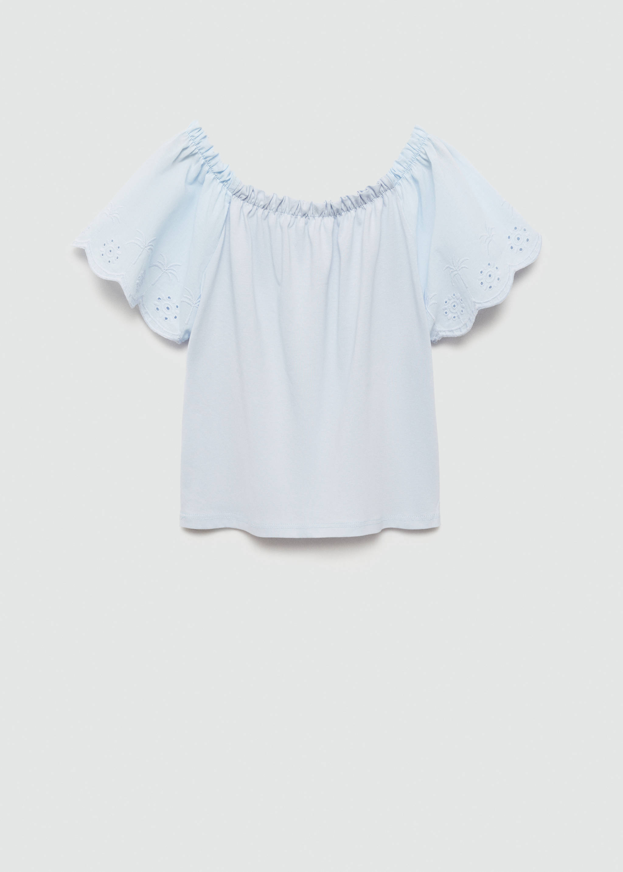 T-shirt pormenores bordados - Artigo sem modelo