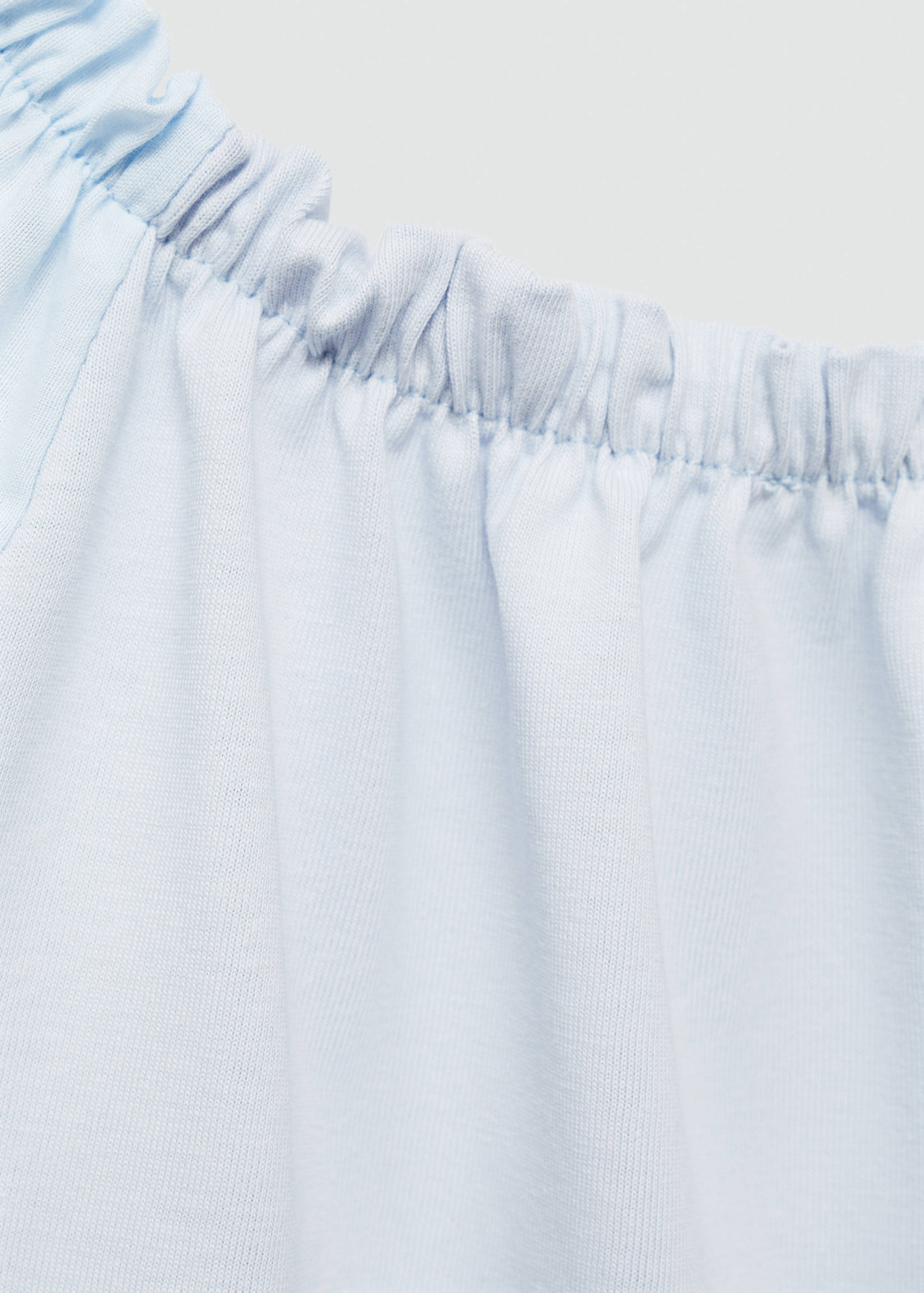 T-shirt pormenores bordados - Pormenor do artigo 0