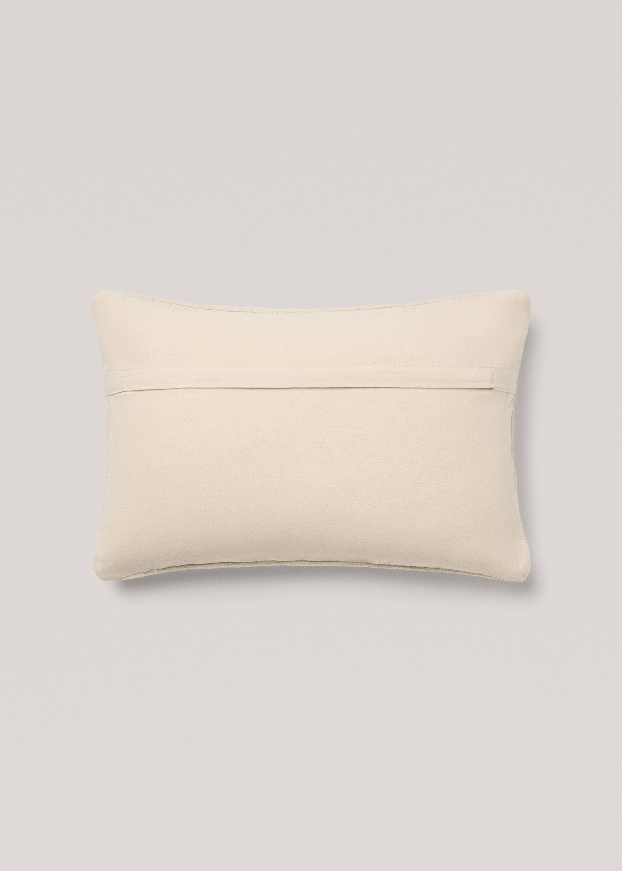 Geometric embroidered cushion cover 40x60cm - Details of the article 1