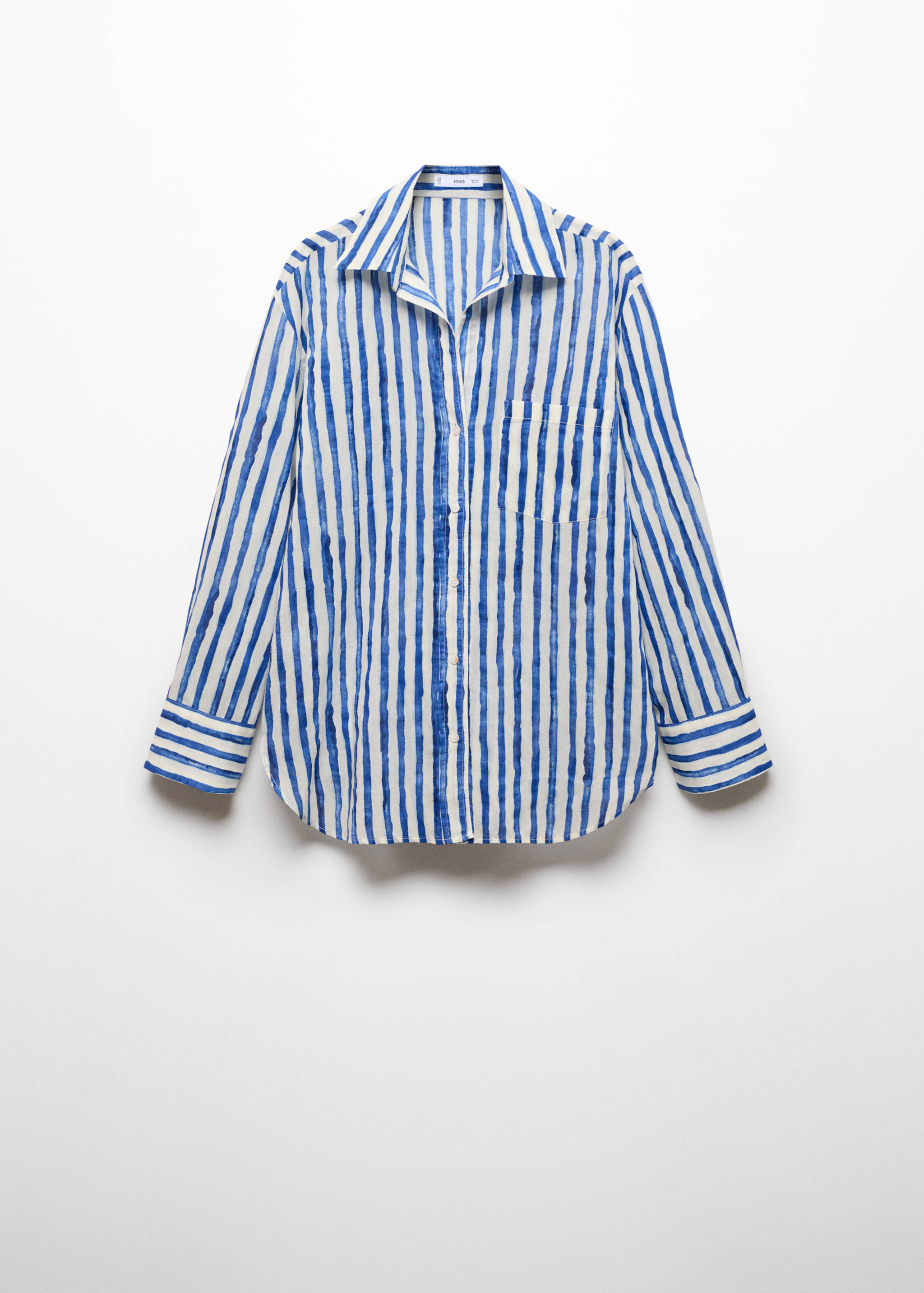 100% cotton striped shirt - Article without model