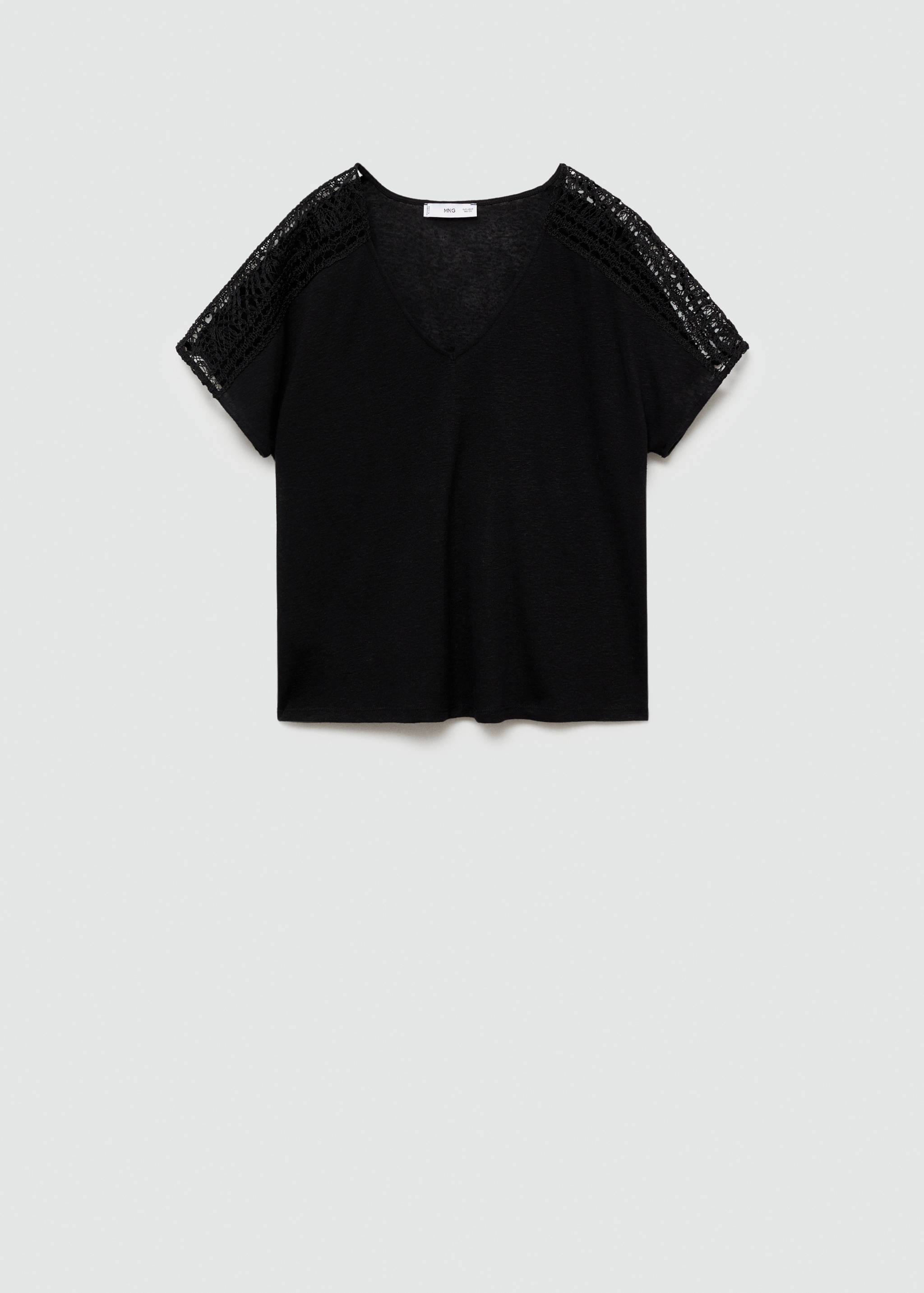 Openwork details T-shirt - Article without model