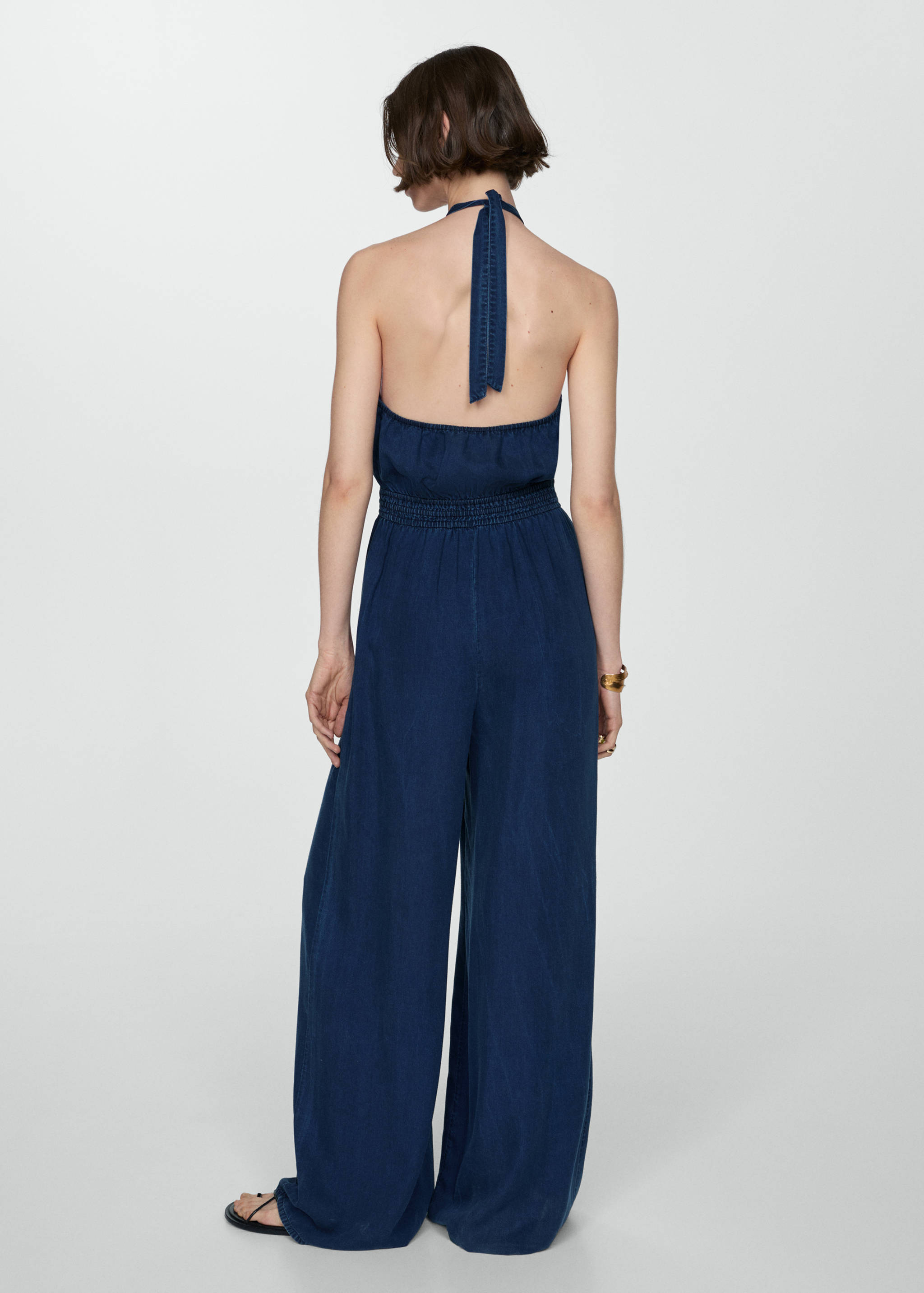 Lyocell jumpsuit - Reverse of the article