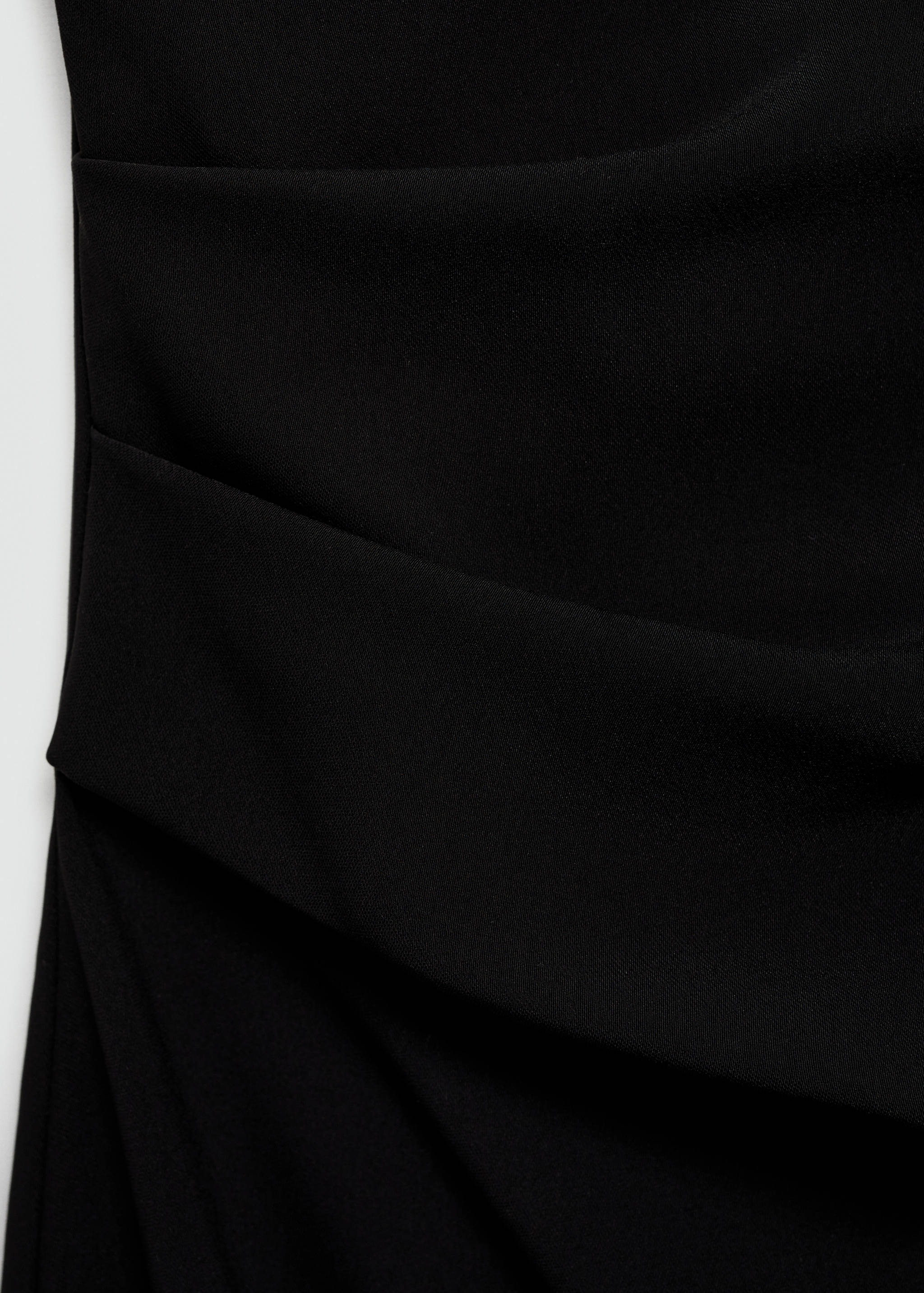 Asymmetric neckline dress - Details of the article 8