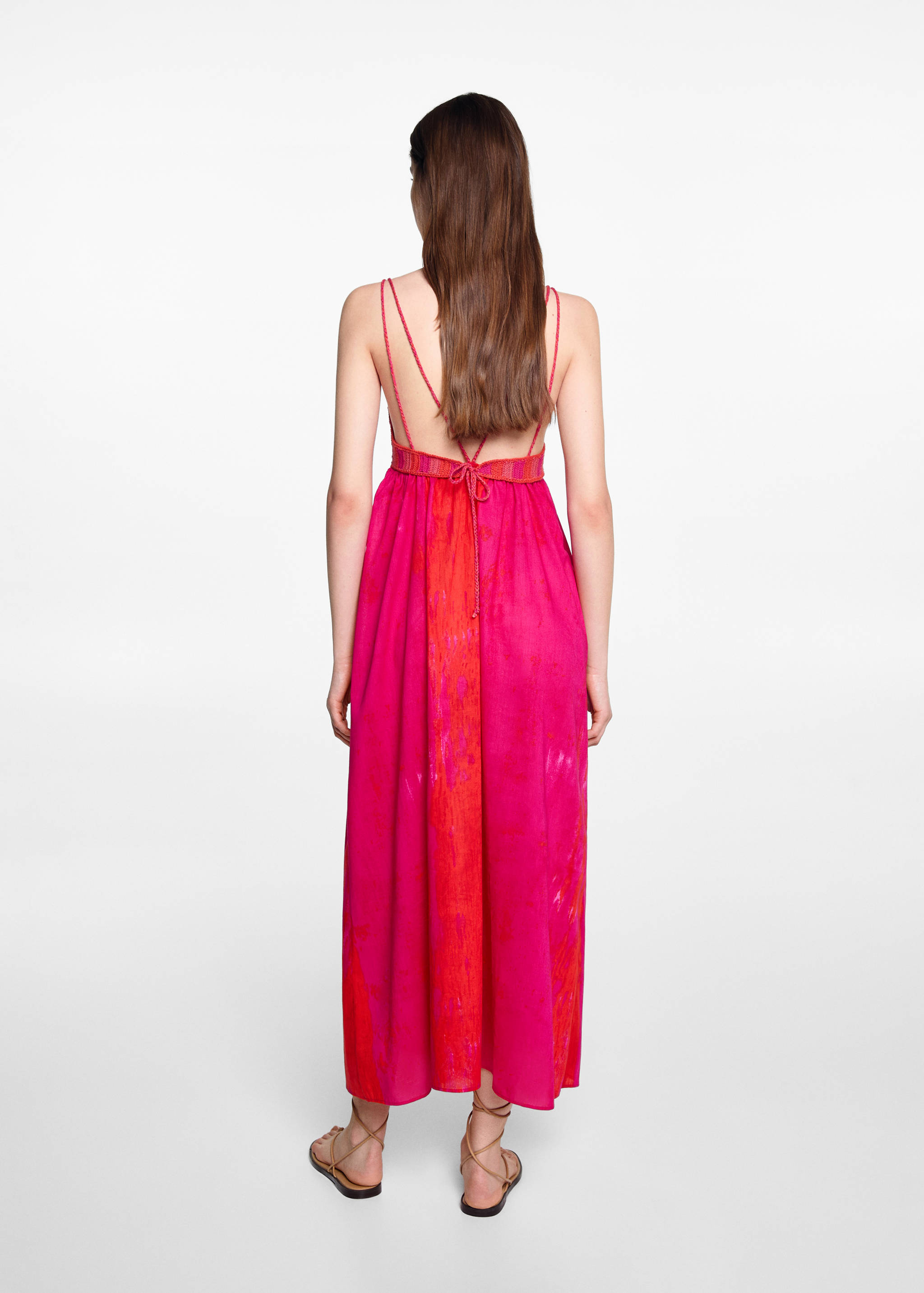 Vestido largo crochet - Reverso del artículo