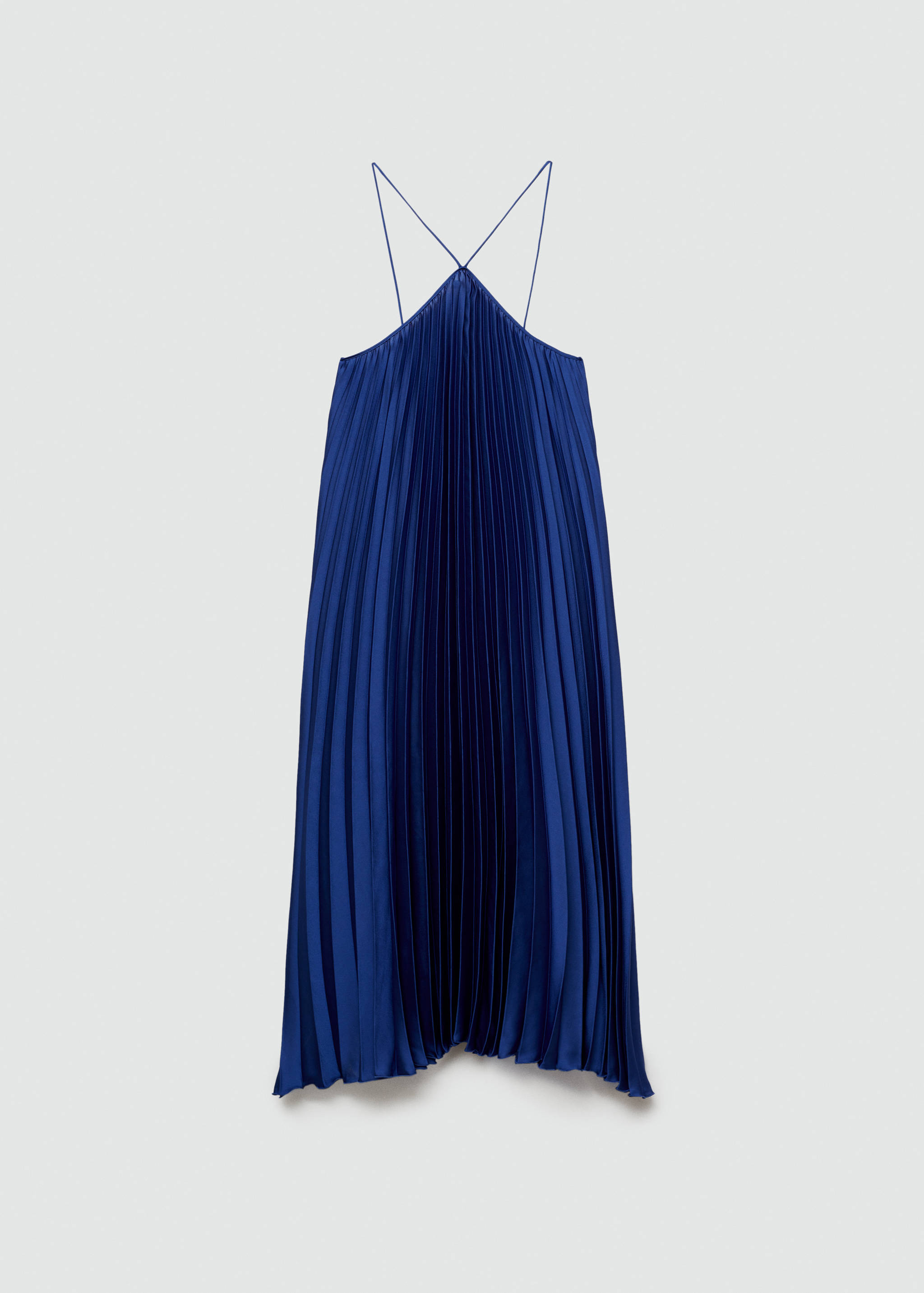 Pleated halter neck dress - Article without model
