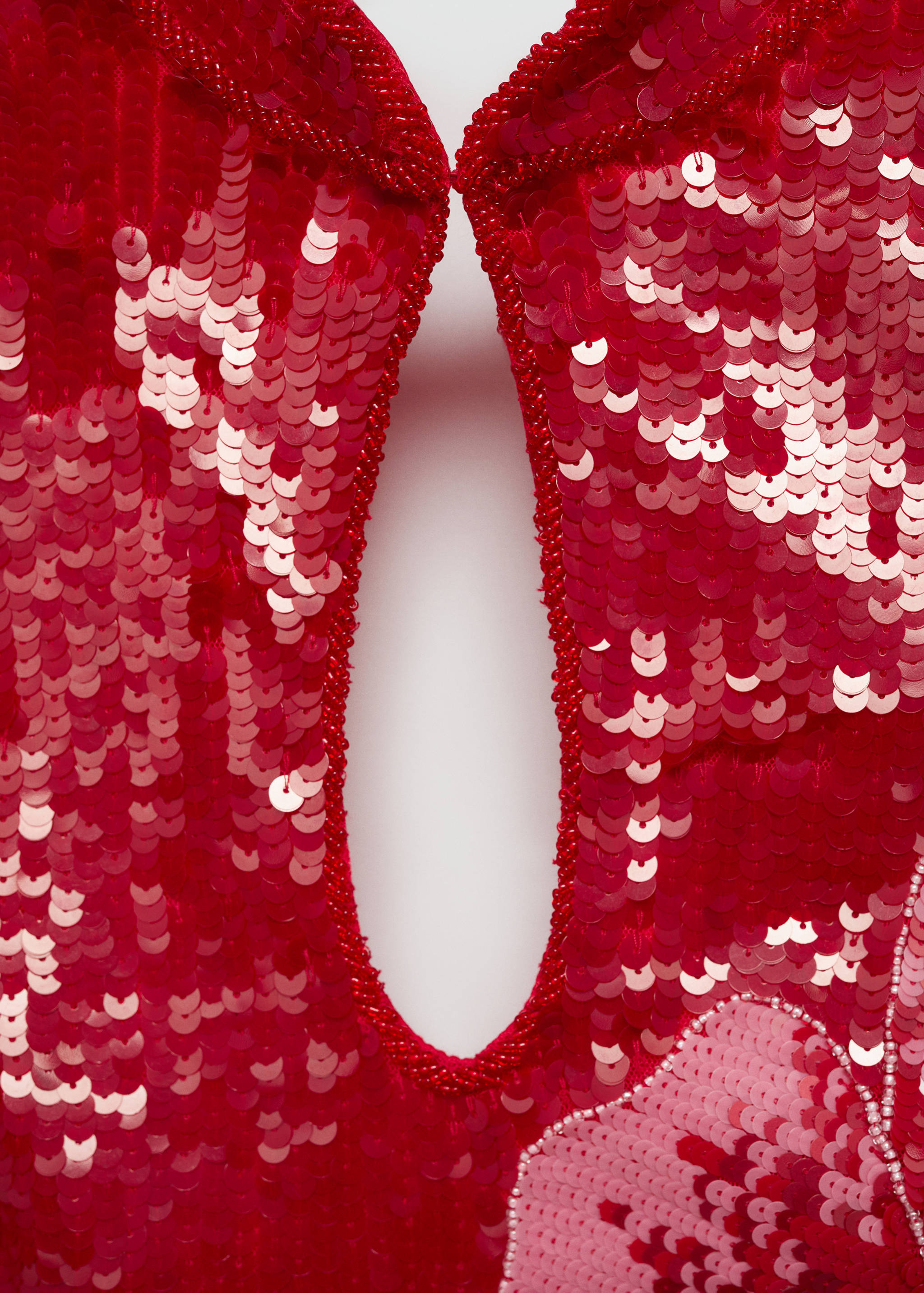 Haljina cvjetnog dizajna sa šljokicama - Detalji artikla 8