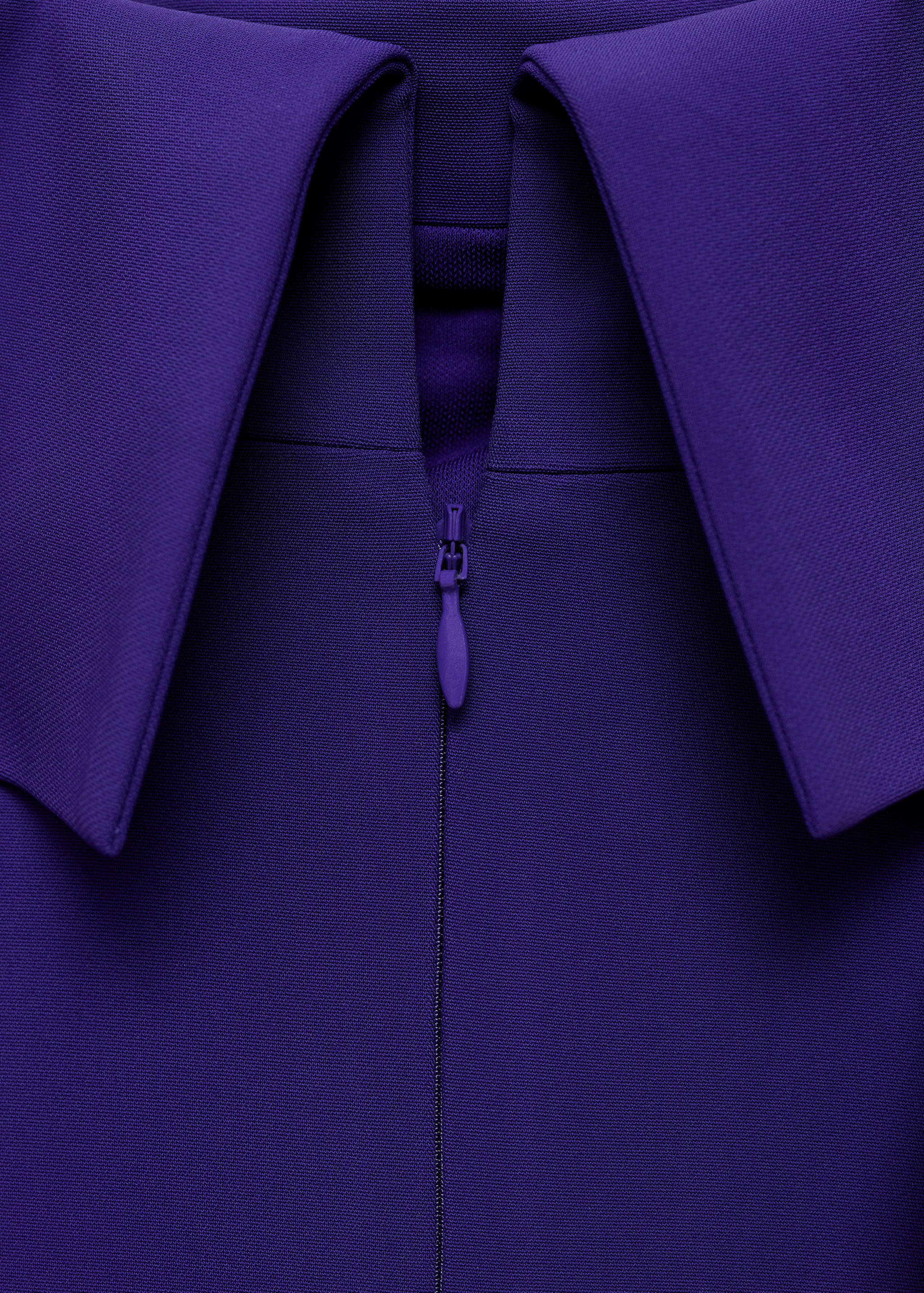 Off-the-shoulder dress with slit detail - Details of the article 0