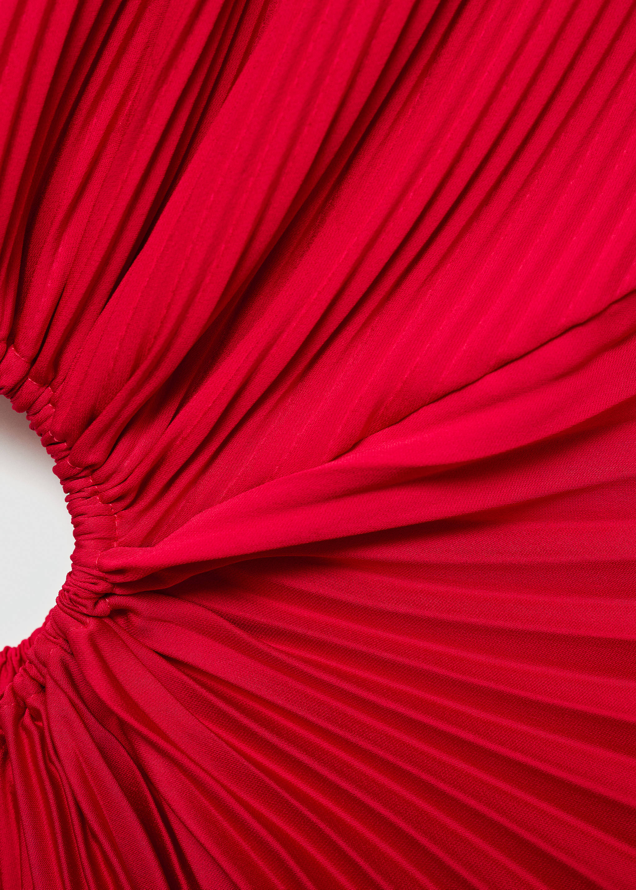 Asymmetrical pleated dress - Details of the article 0