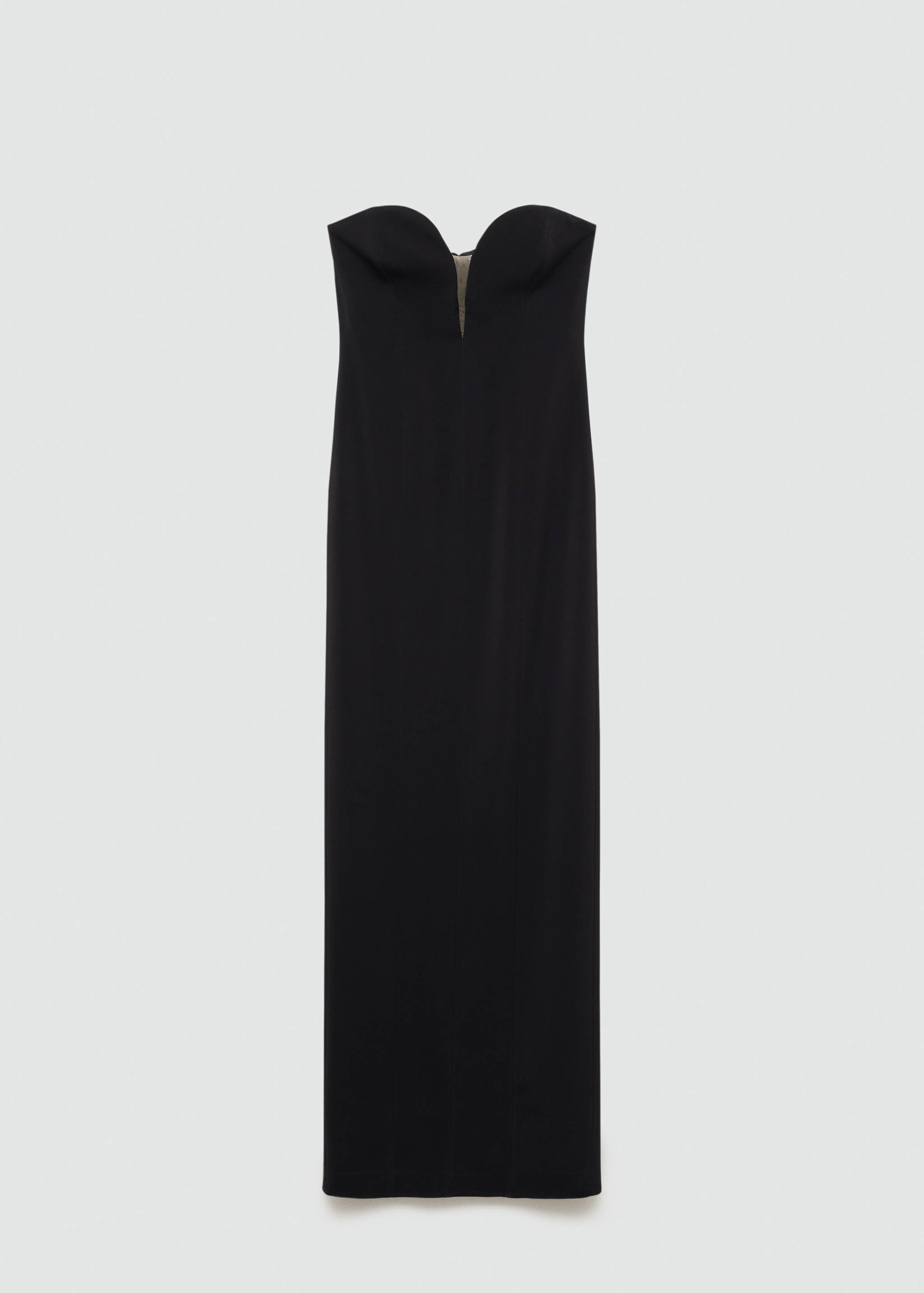 Strapless dress with sweetheart neckline - Article without model