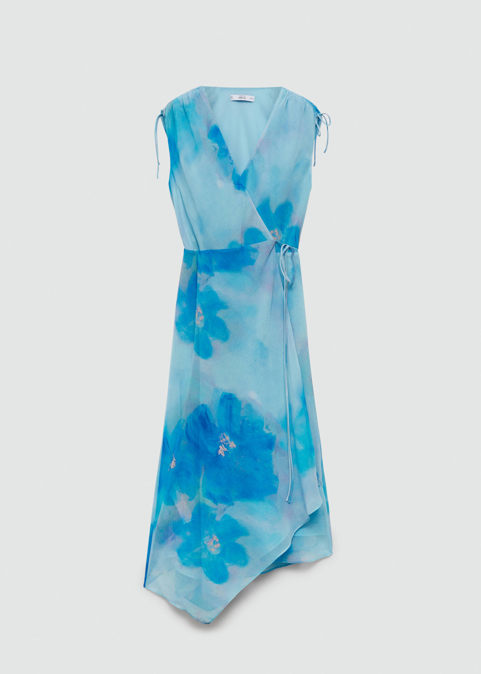 Print wrap dress - Article without model