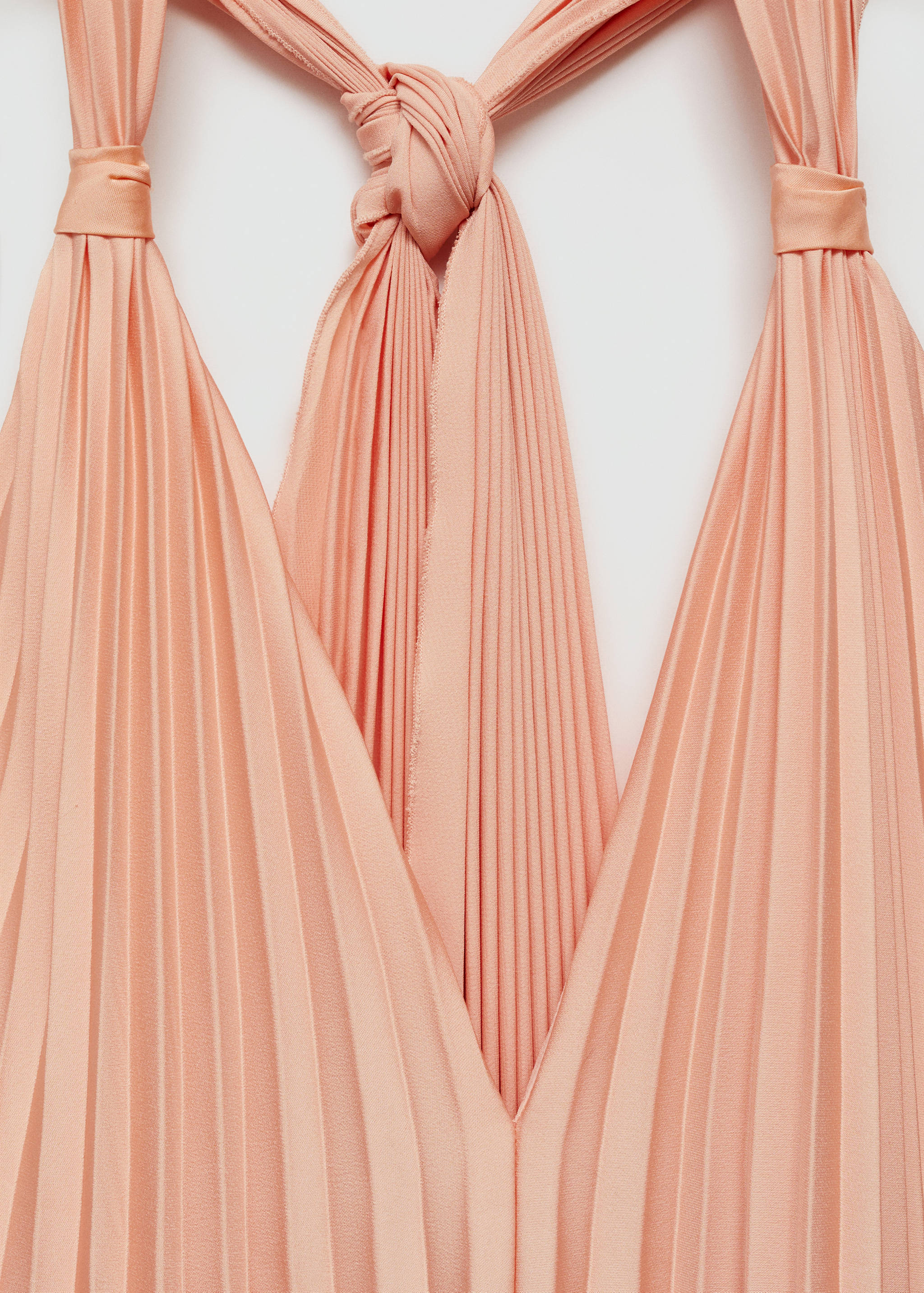 Pleated long dress - Details of the article 8