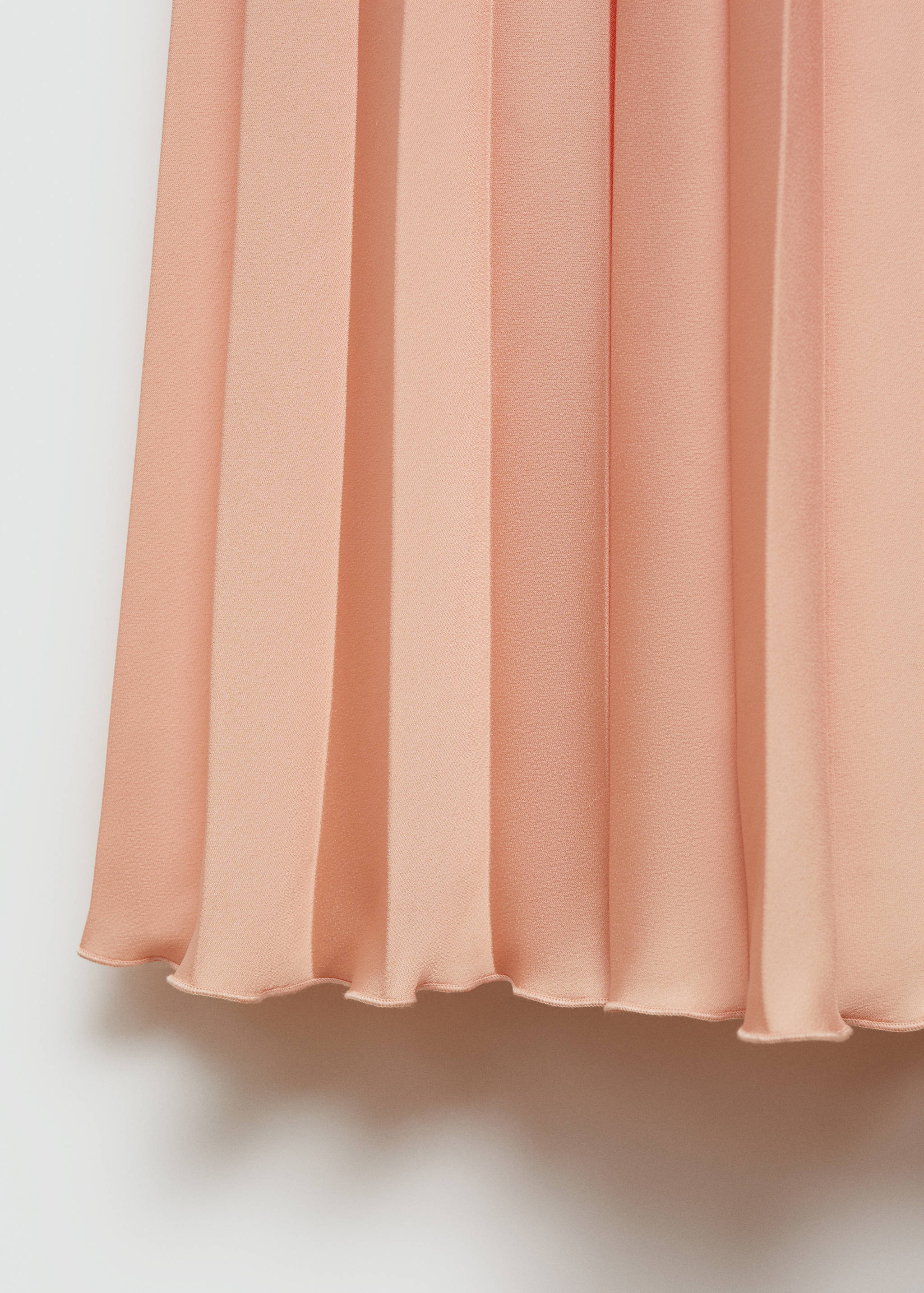 Pleated long dress - Details of the article 0