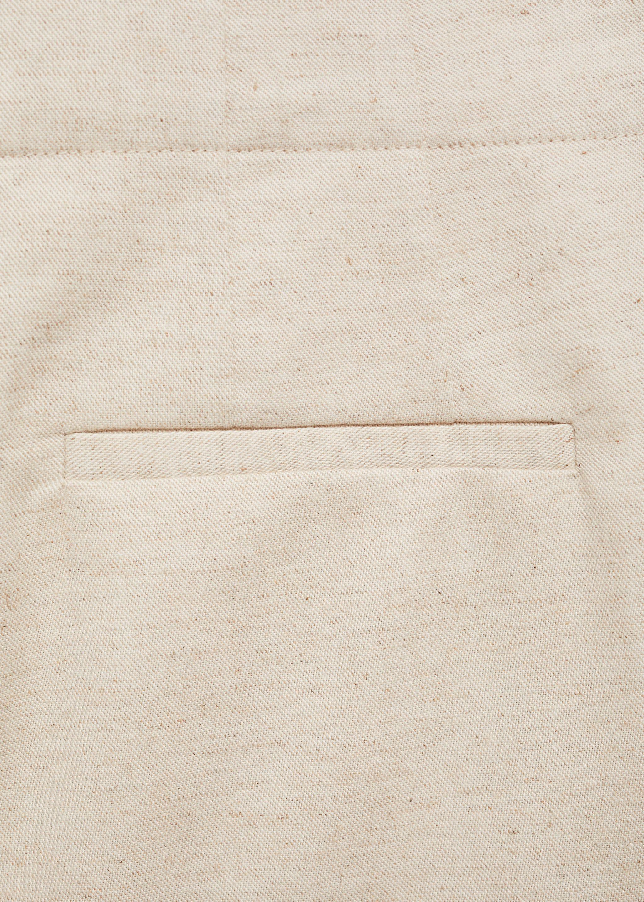 Wide leg pleated trousers - Details of the article 0