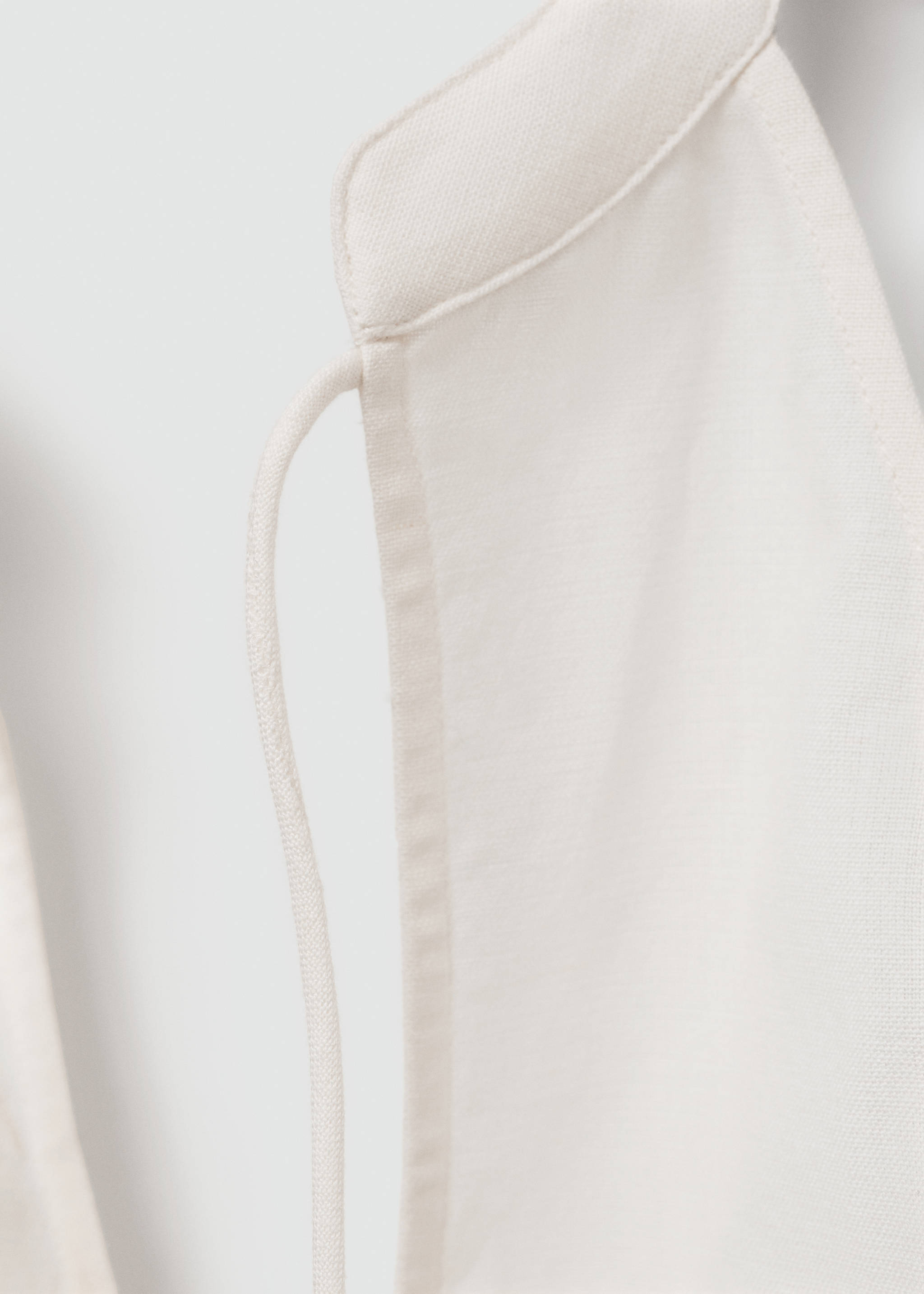 Halter-neck top with buttons - Details of the article 0