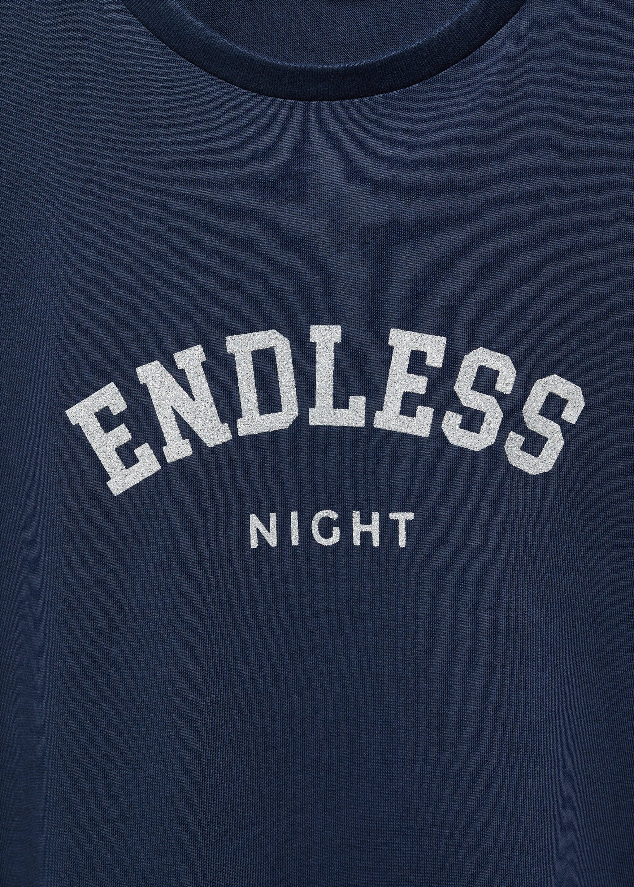 Printed message T-shirt - Details of the article 8
