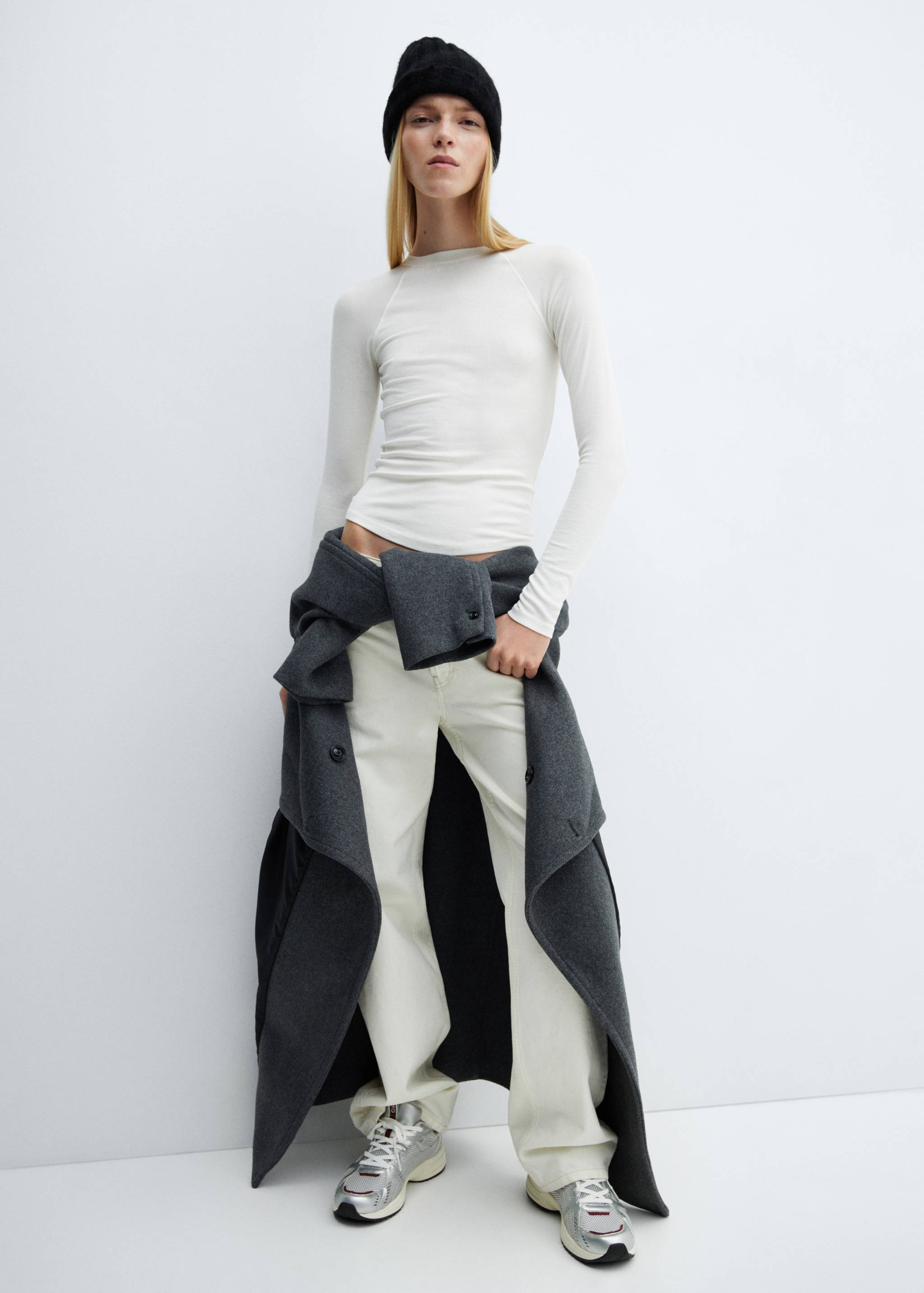 Metallic effect sneakers - General plane