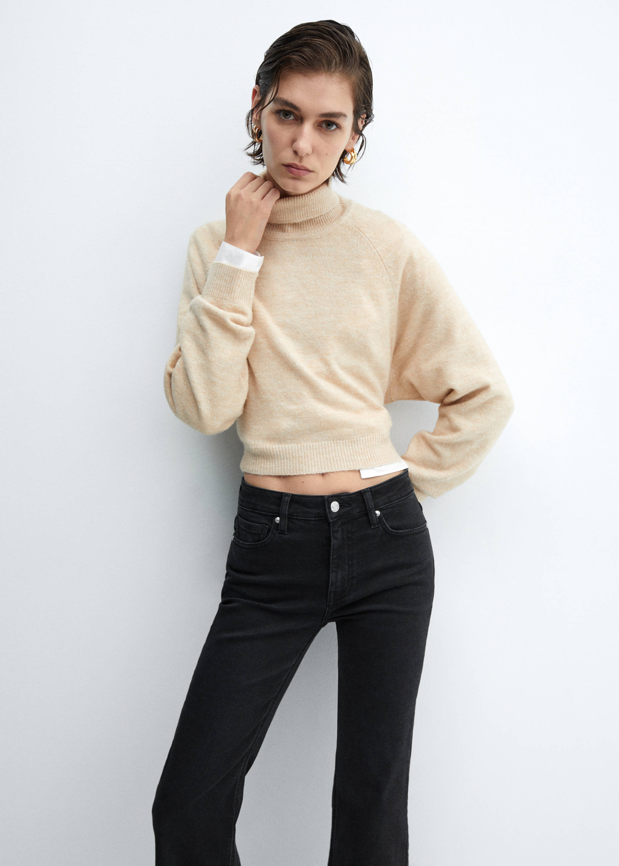 Укороченные джинсы flare Sienna - Деталь изделия 1