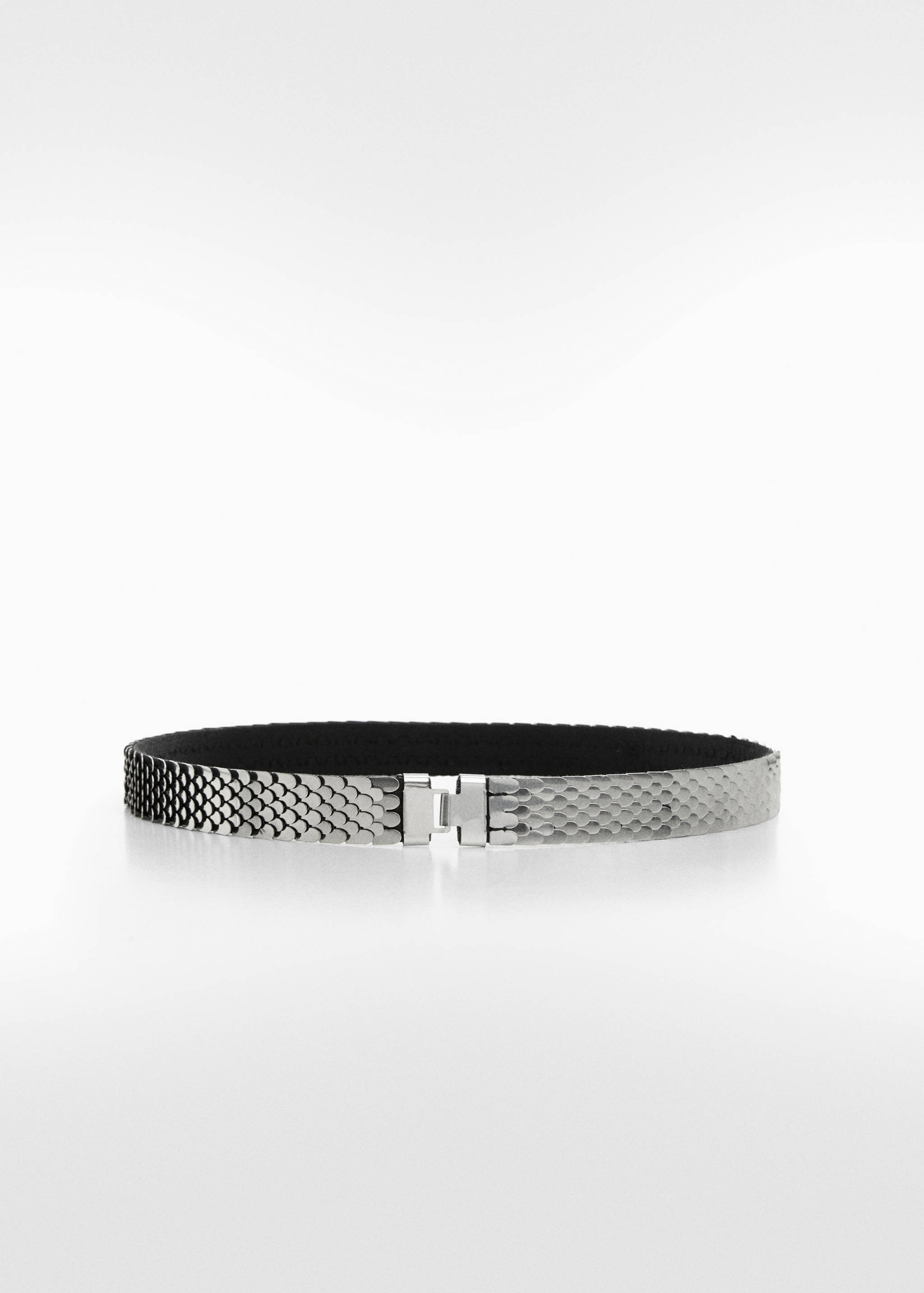 Metal appliqué belt - Article without model