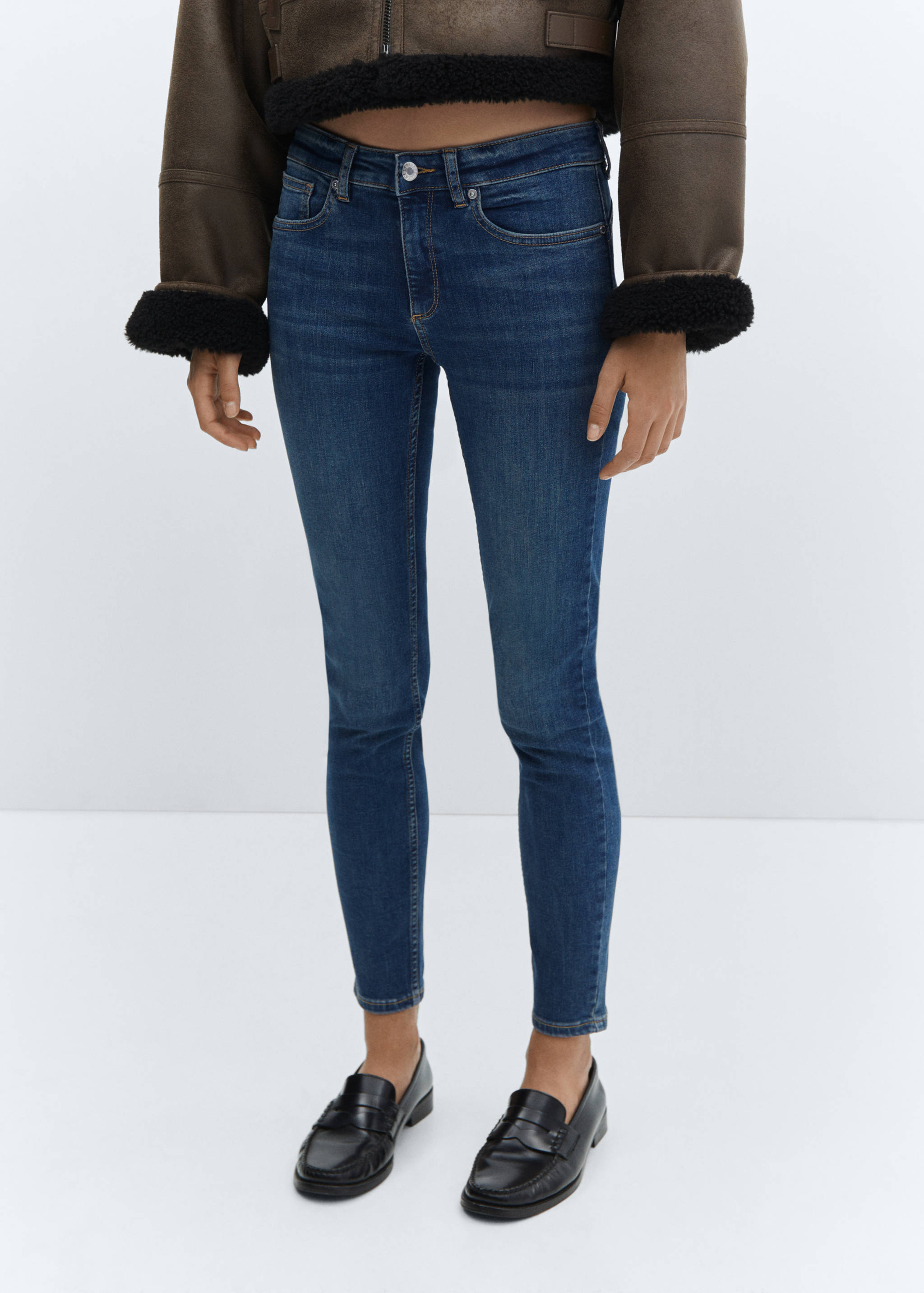 Jean skinny push-up - Plan moyen