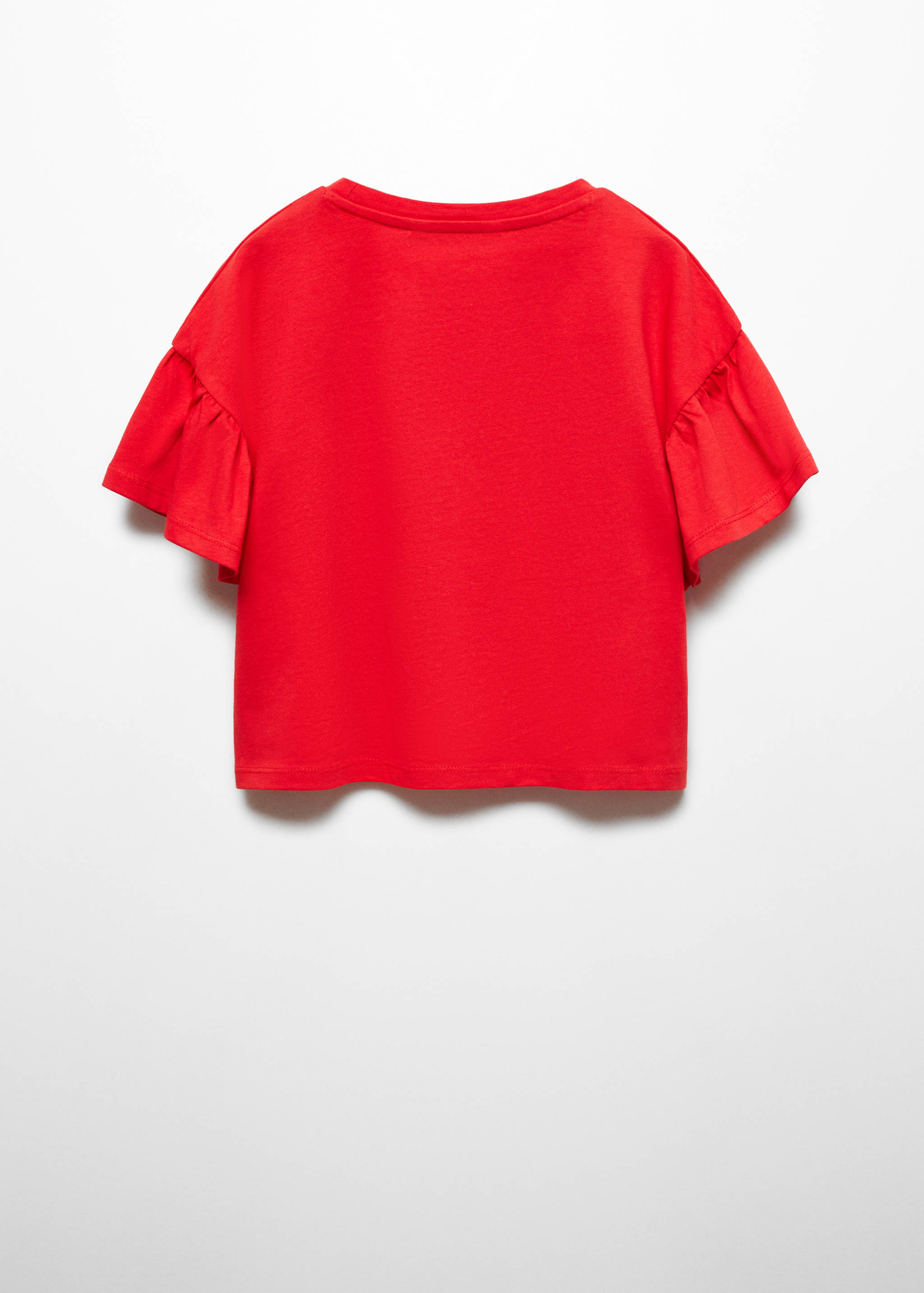 T-shirt message brodé - Verso de l’article