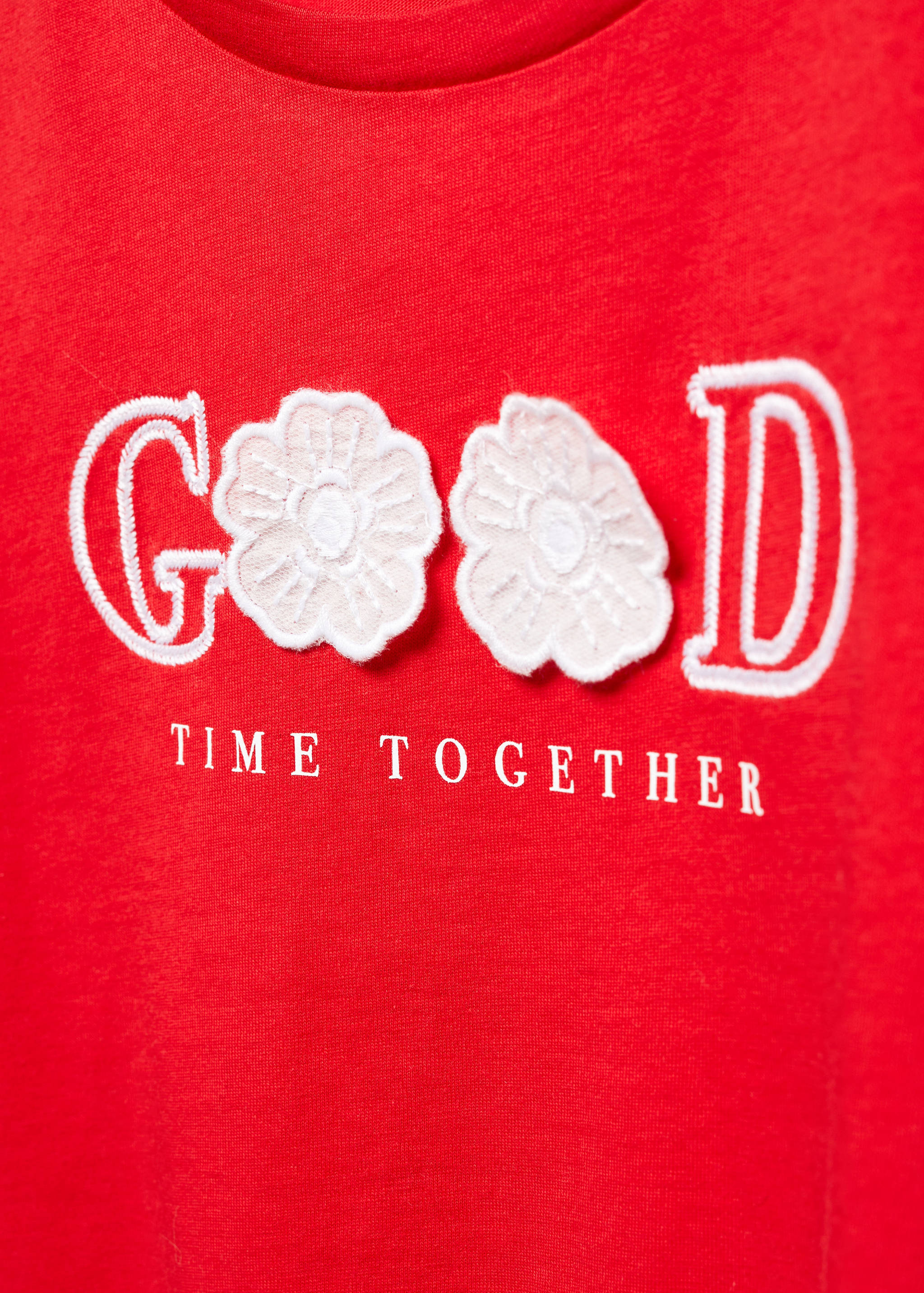 T-shirt message brodé - Détail de l'article 8