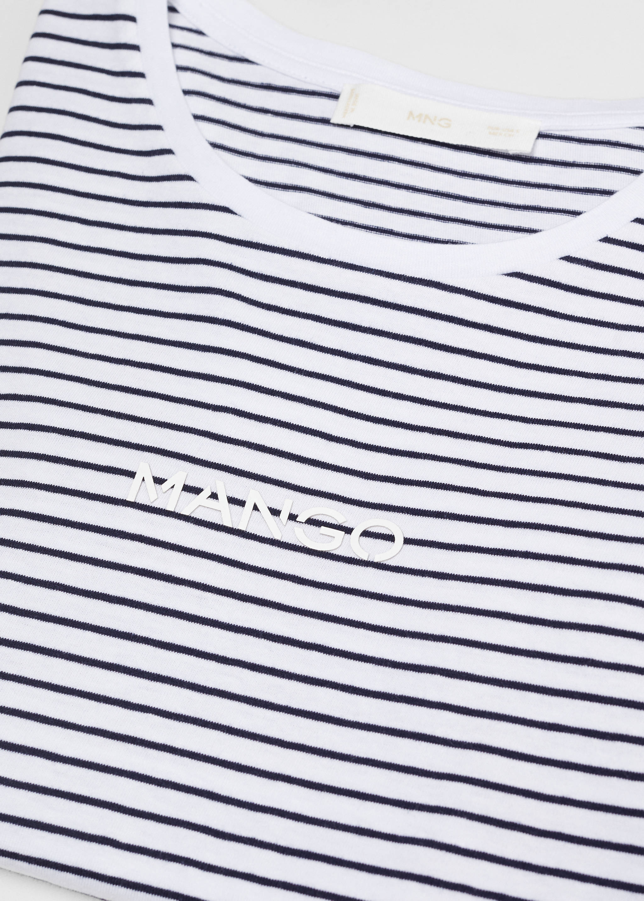 Streifen-T-Shirt mit Logo - Detail des Artikels 8