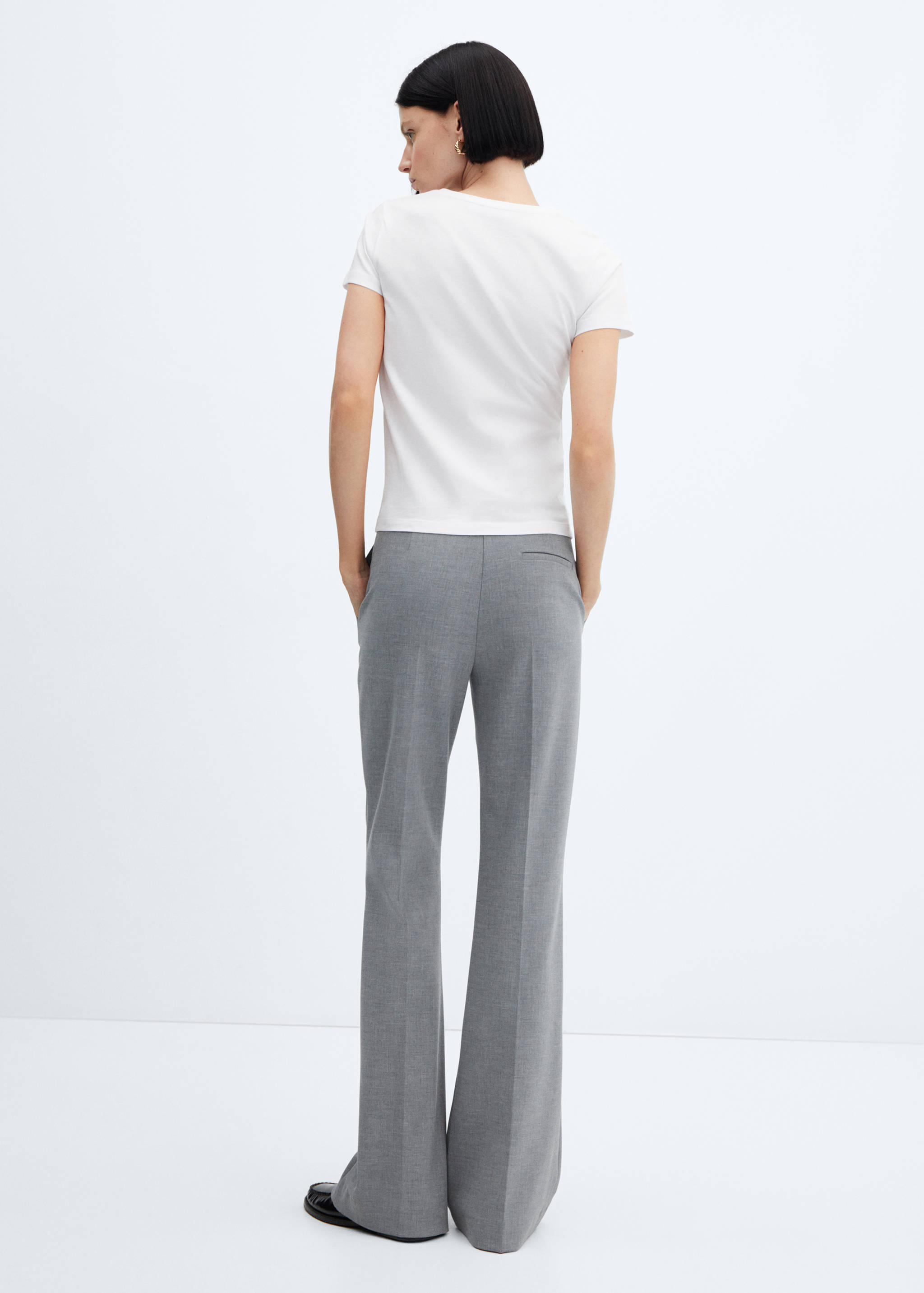 Logo cotton T-shirt - Reverse of the article