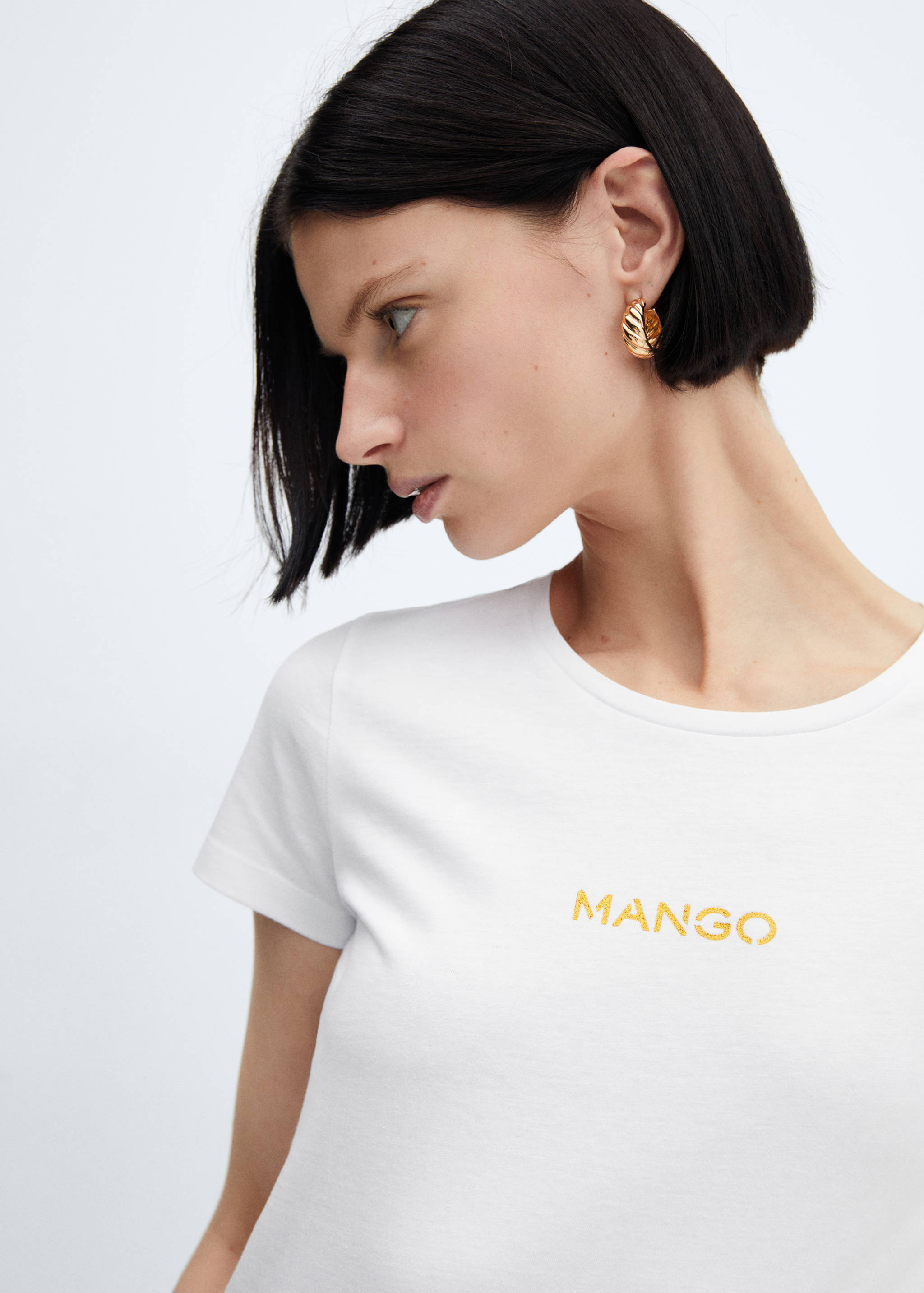Logo cotton T-shirt - Details of the article 1