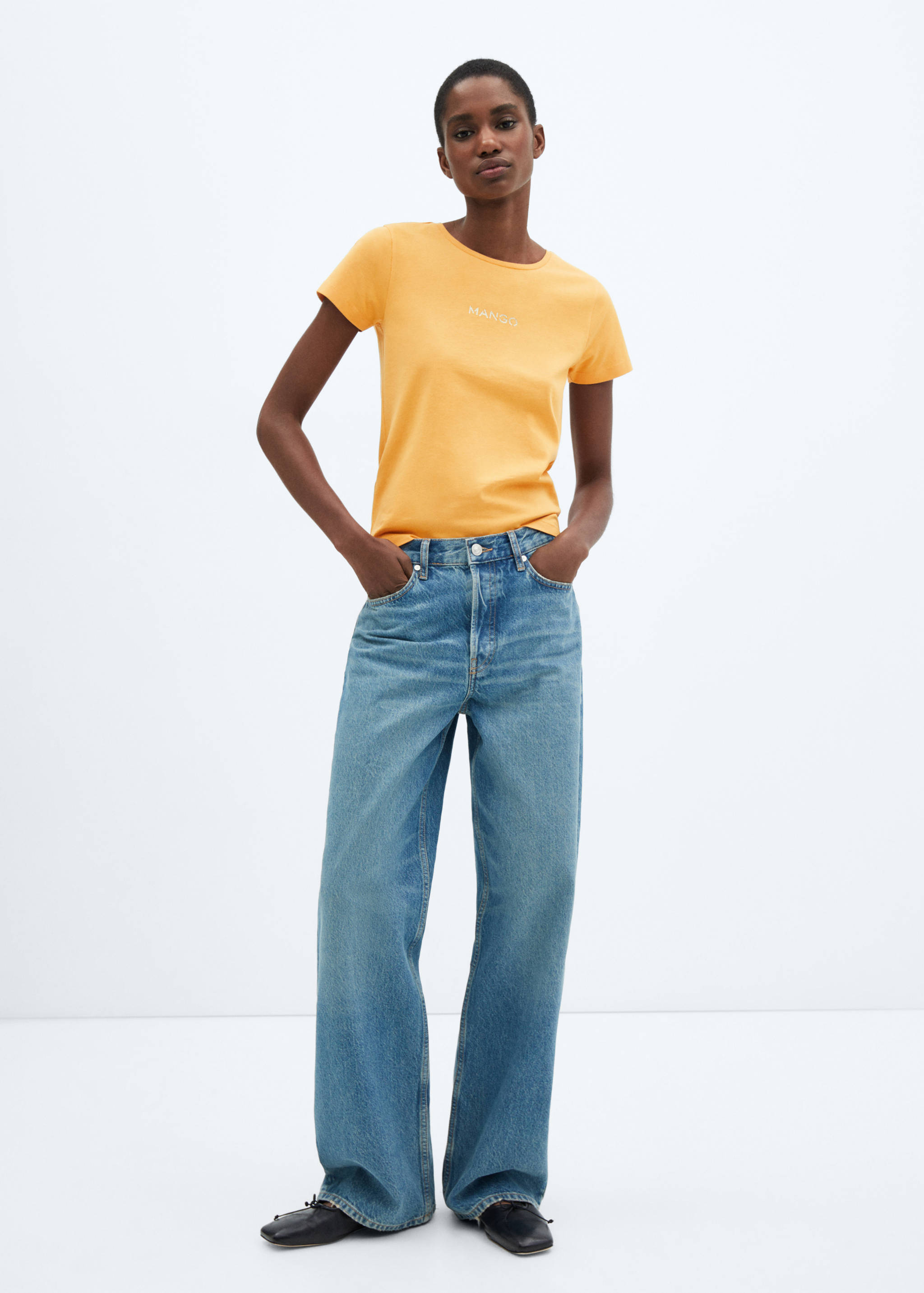 Logo cotton T-shirt - General plane