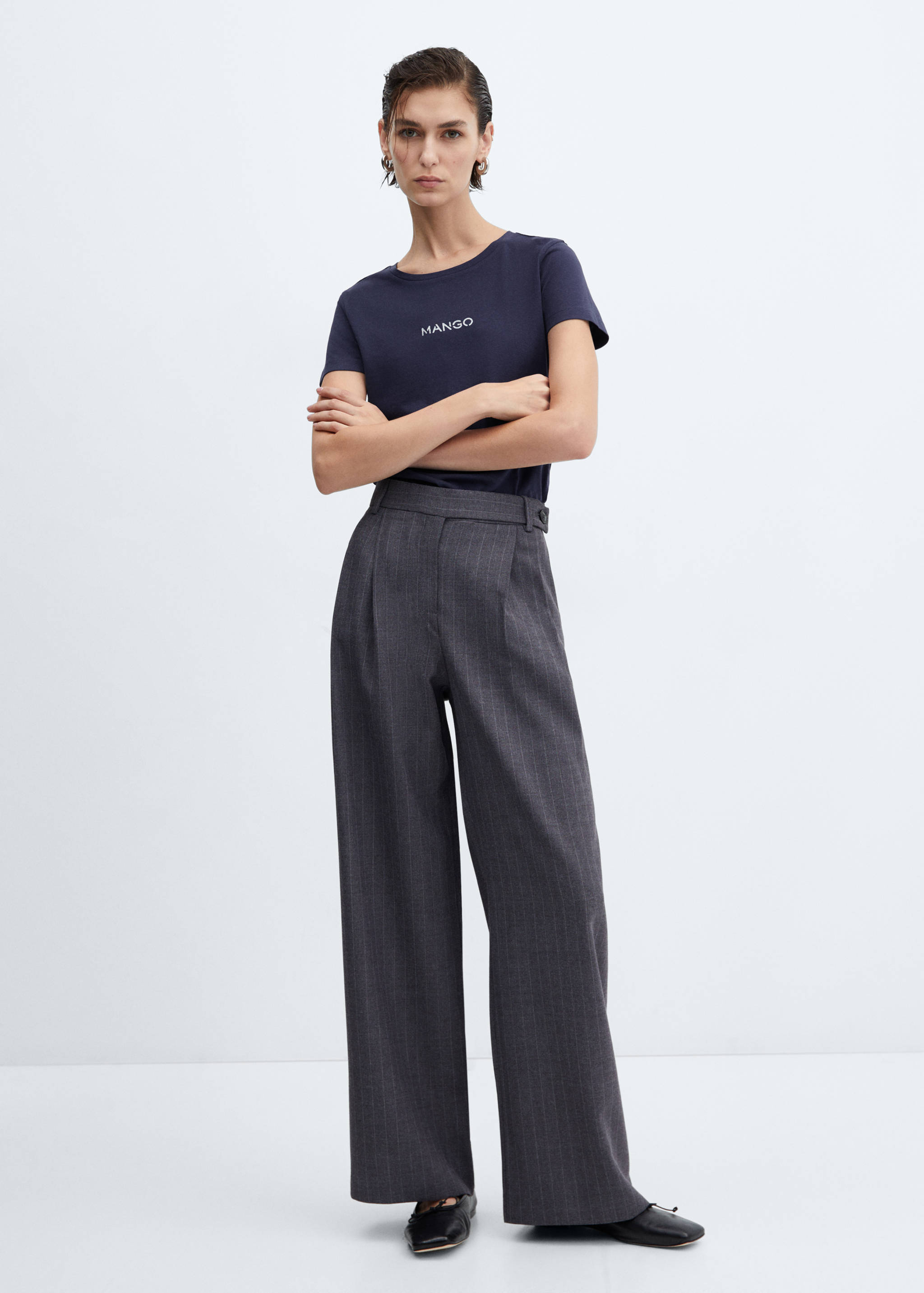 Logo cotton T-shirt - General plane