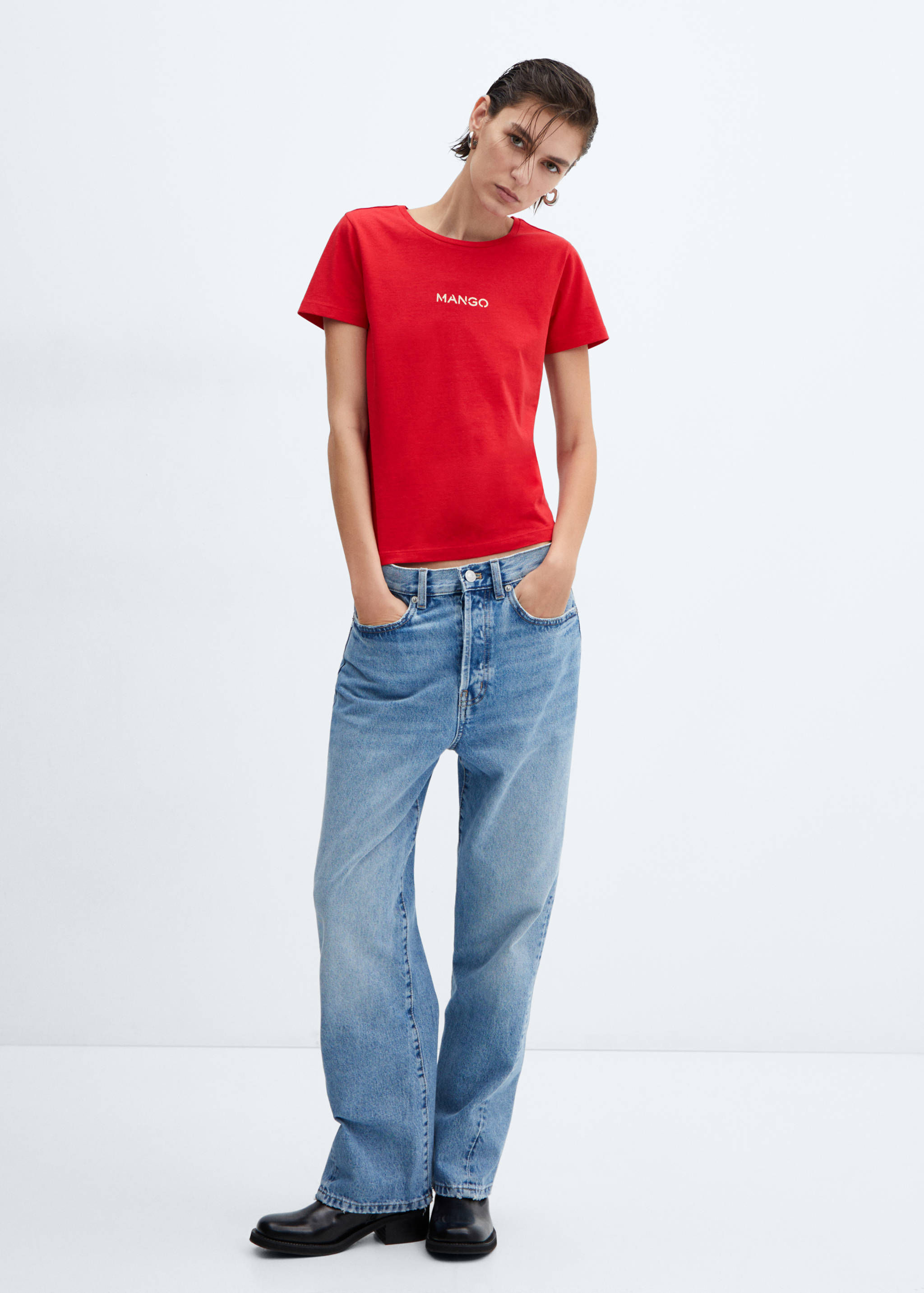 Logo cotton T-shirt - General plane