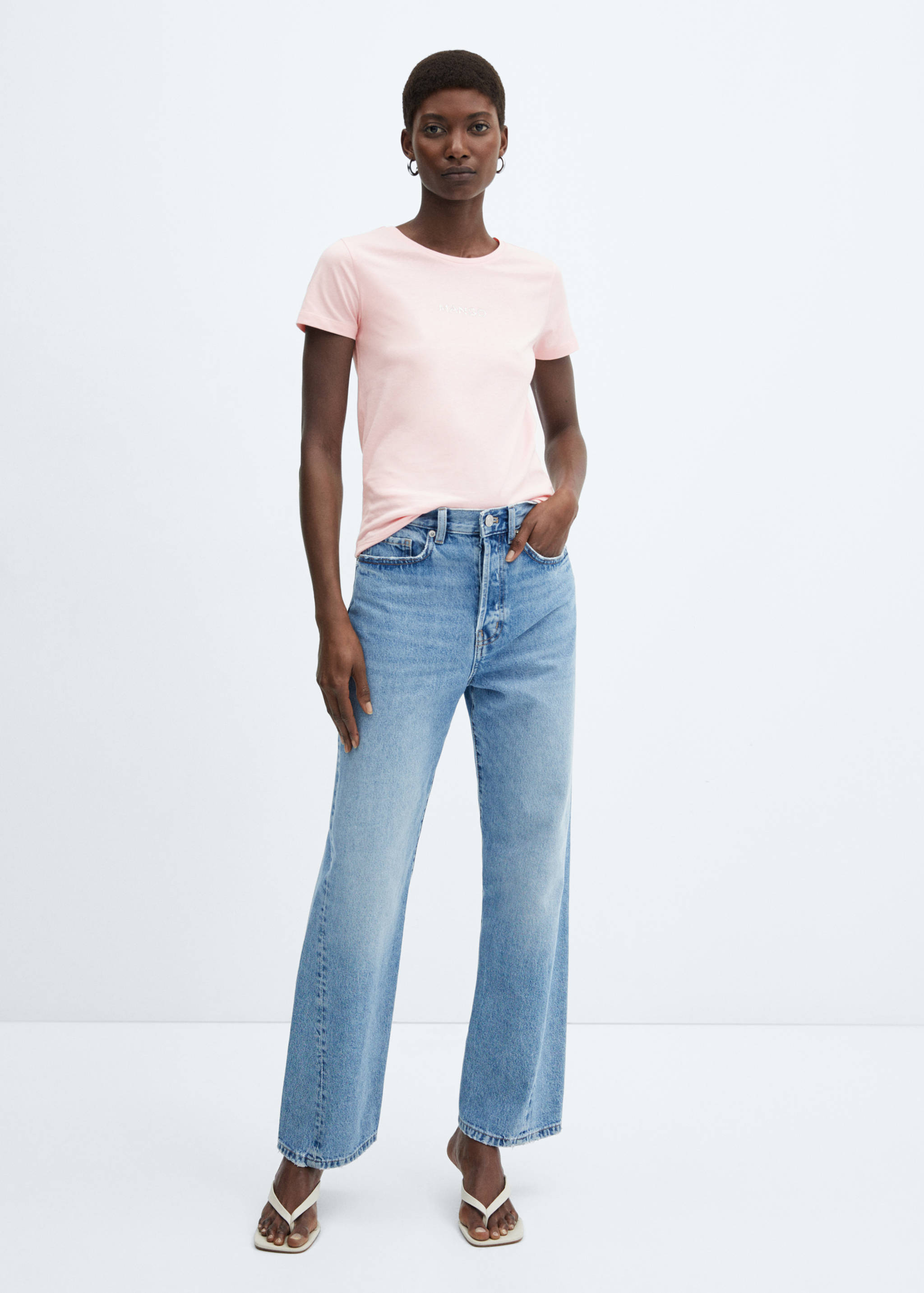 Logo cotton T-shirt - General plane